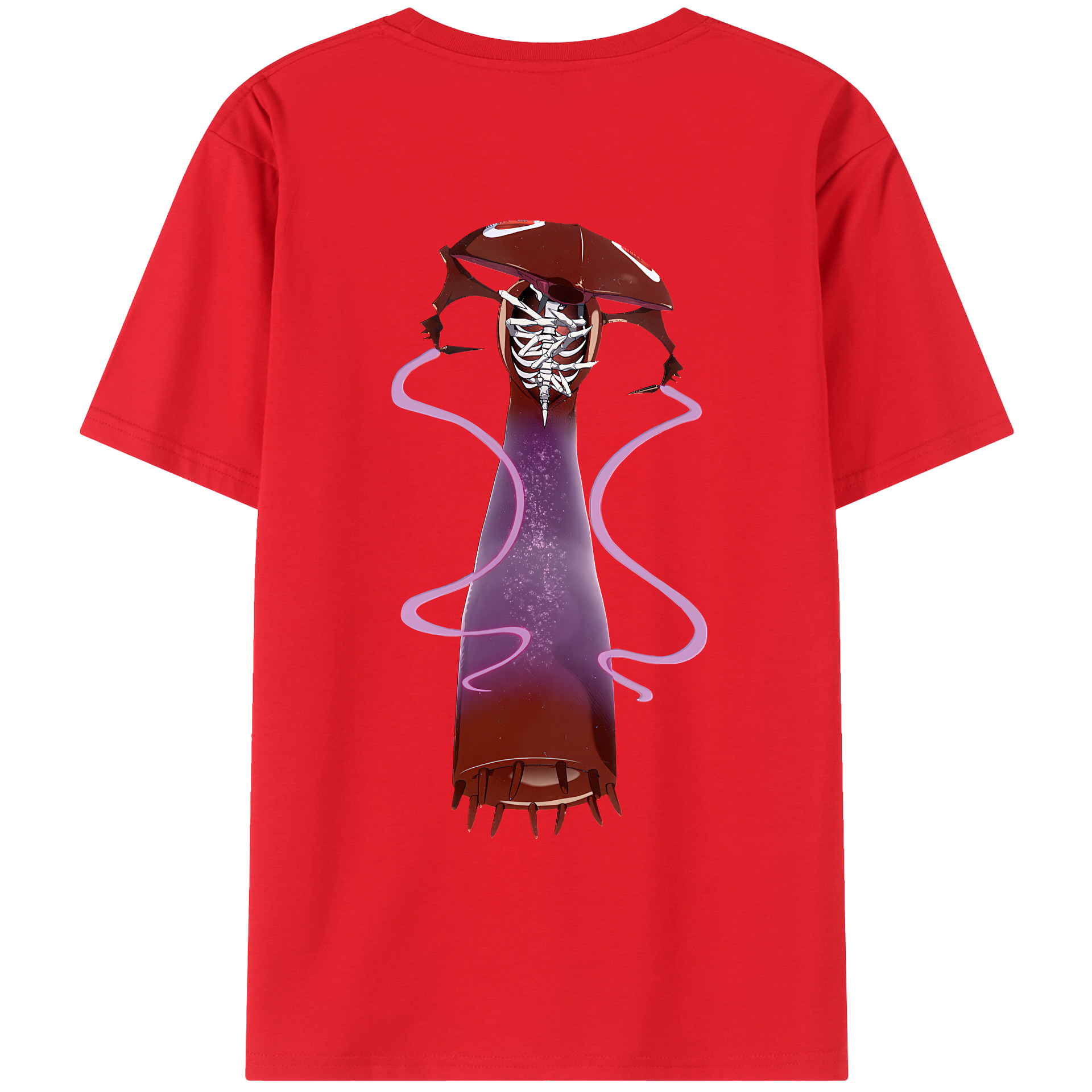 （画像用） EVA 新世紀エヴァンゲリオン 綿100％ メンズ半袖Tシャツ（バックプリント） 通気性