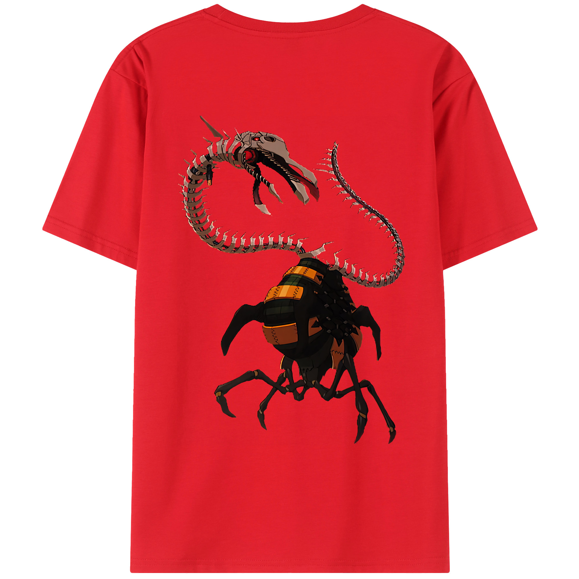 （画像用） EVA 新世紀エヴァンゲリオン 綿100％ メンズ半袖Tシャツ（バックプリント） 通気性