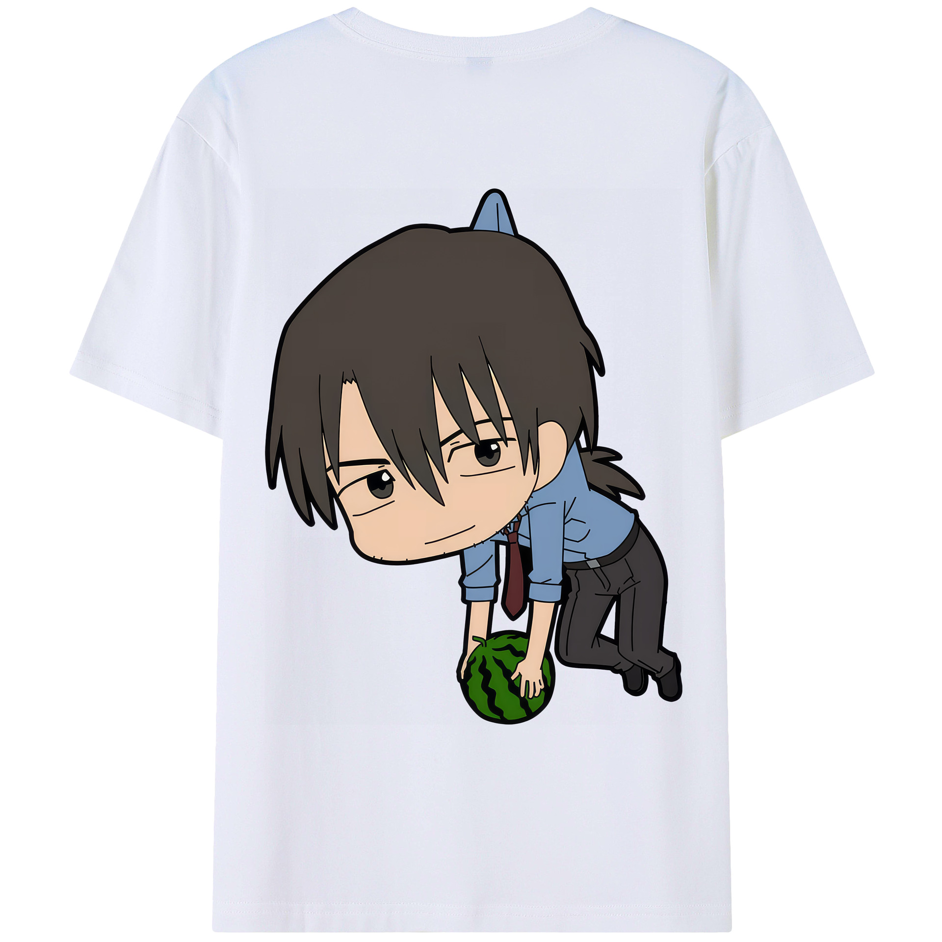 （画像用） EVA 新世紀エヴァンゲリオン 綿100％ メンズ半袖Tシャツ（バックプリント） 通気性