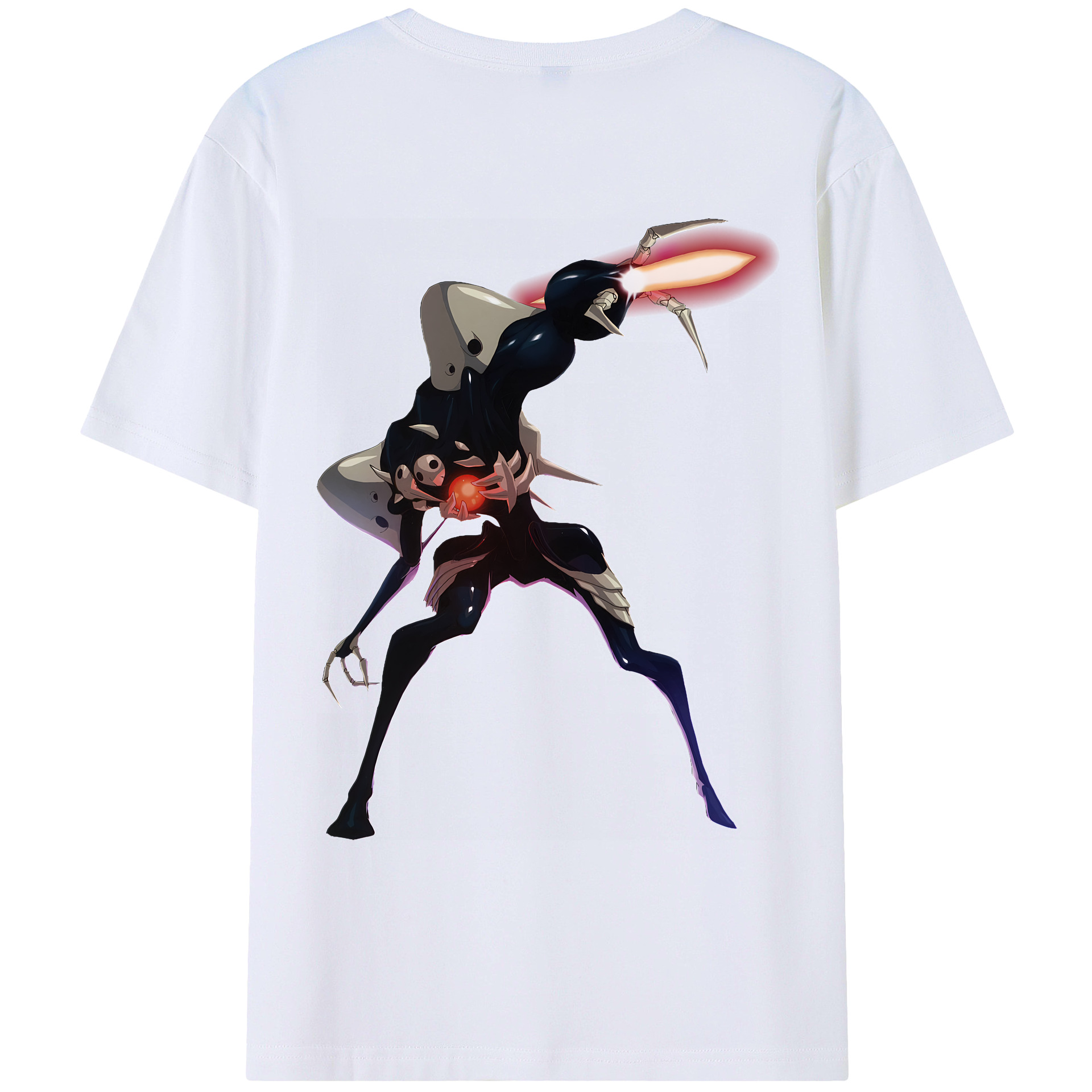 （画像用） EVA 新世紀エヴァンゲリオン 綿100％ メンズ半袖Tシャツ（バックプリント） 通気性