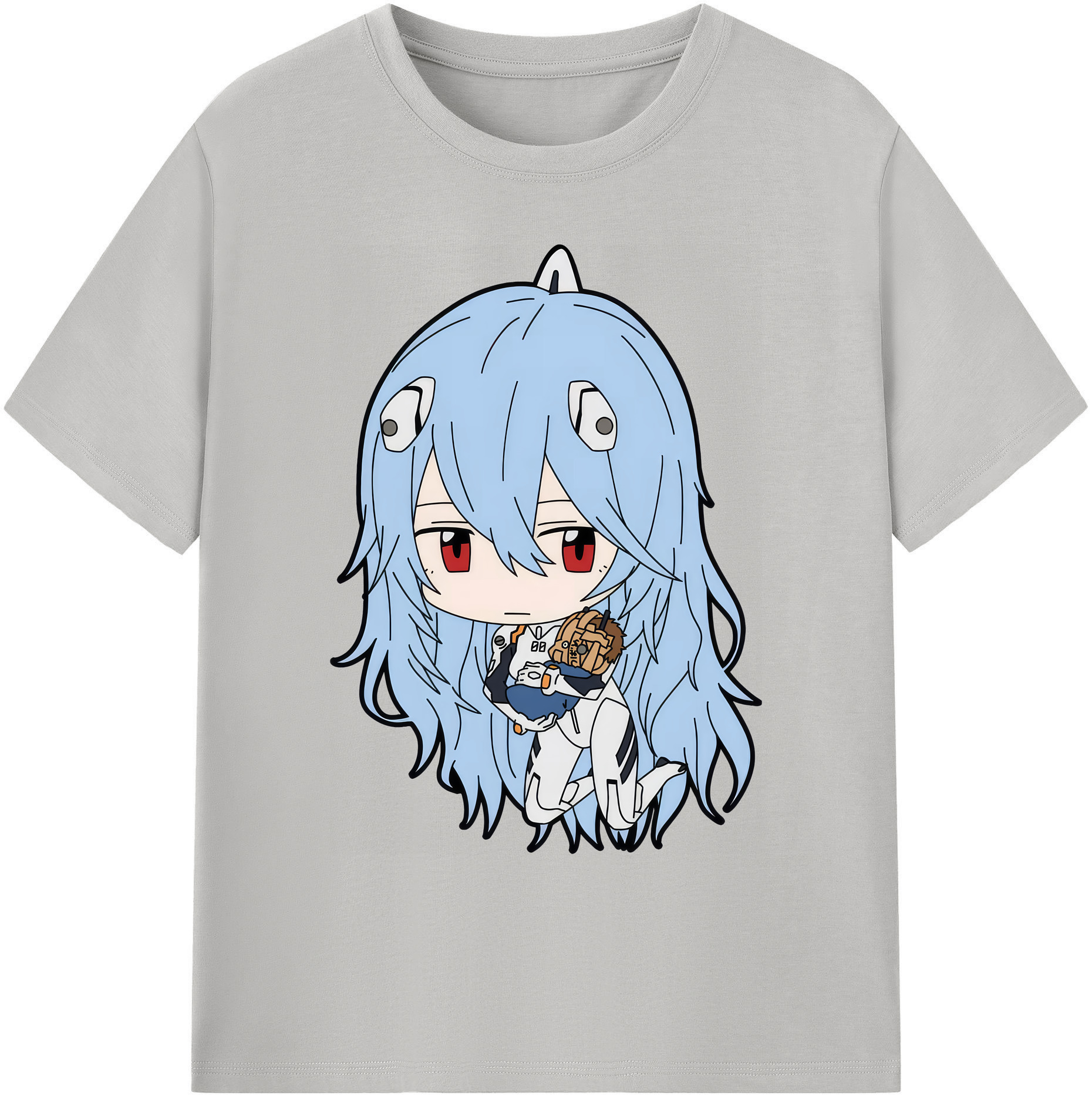 （画像用） EVA 新世紀エヴァンゲリオン 綿100％ メンズ半袖Tシャツ｜肌触りやわらか＆通気性