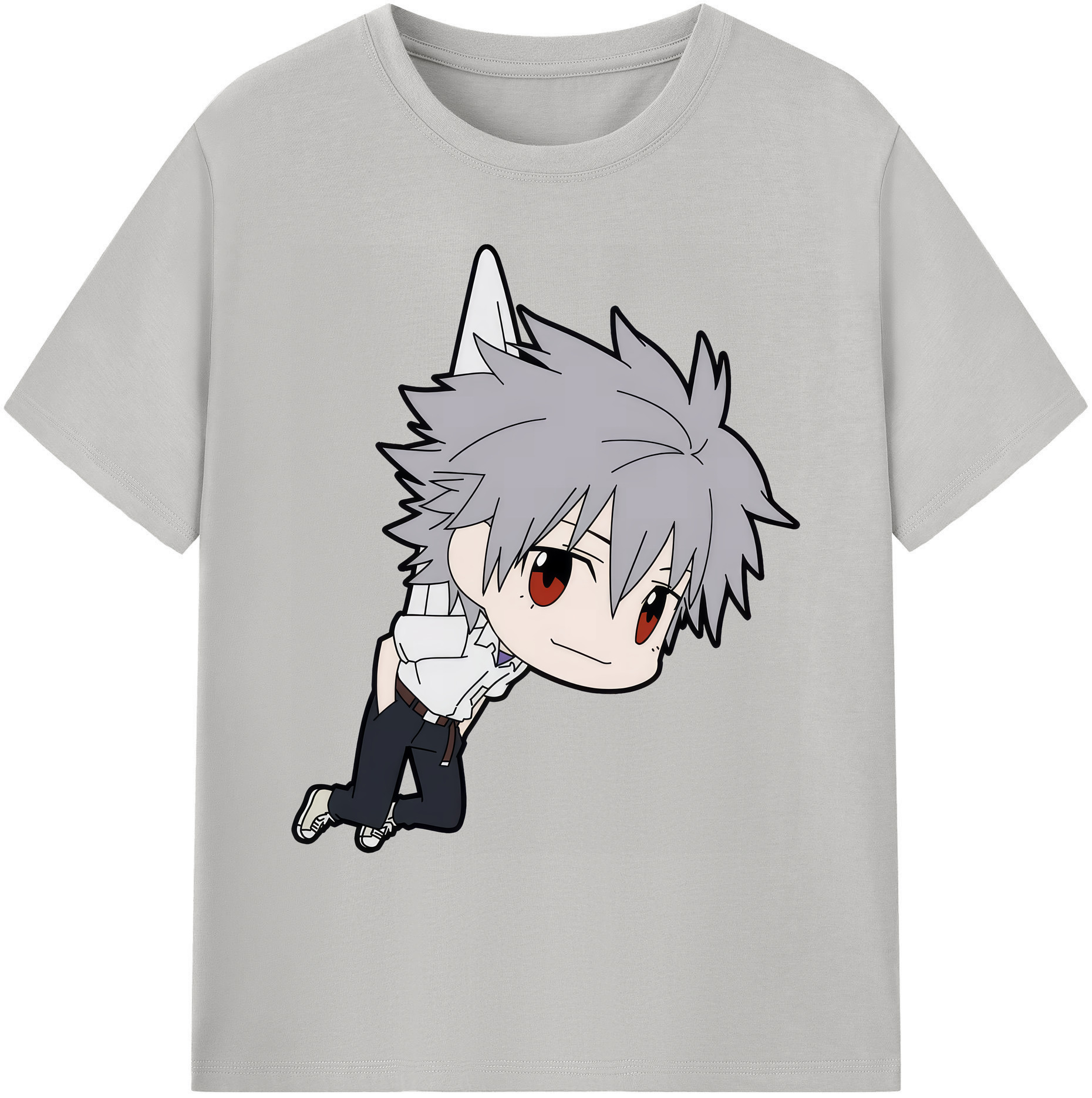（画像用） EVA 新世紀エヴァンゲリオン 綿100％ メンズ半袖Tシャツ｜肌触りやわらか＆通気性