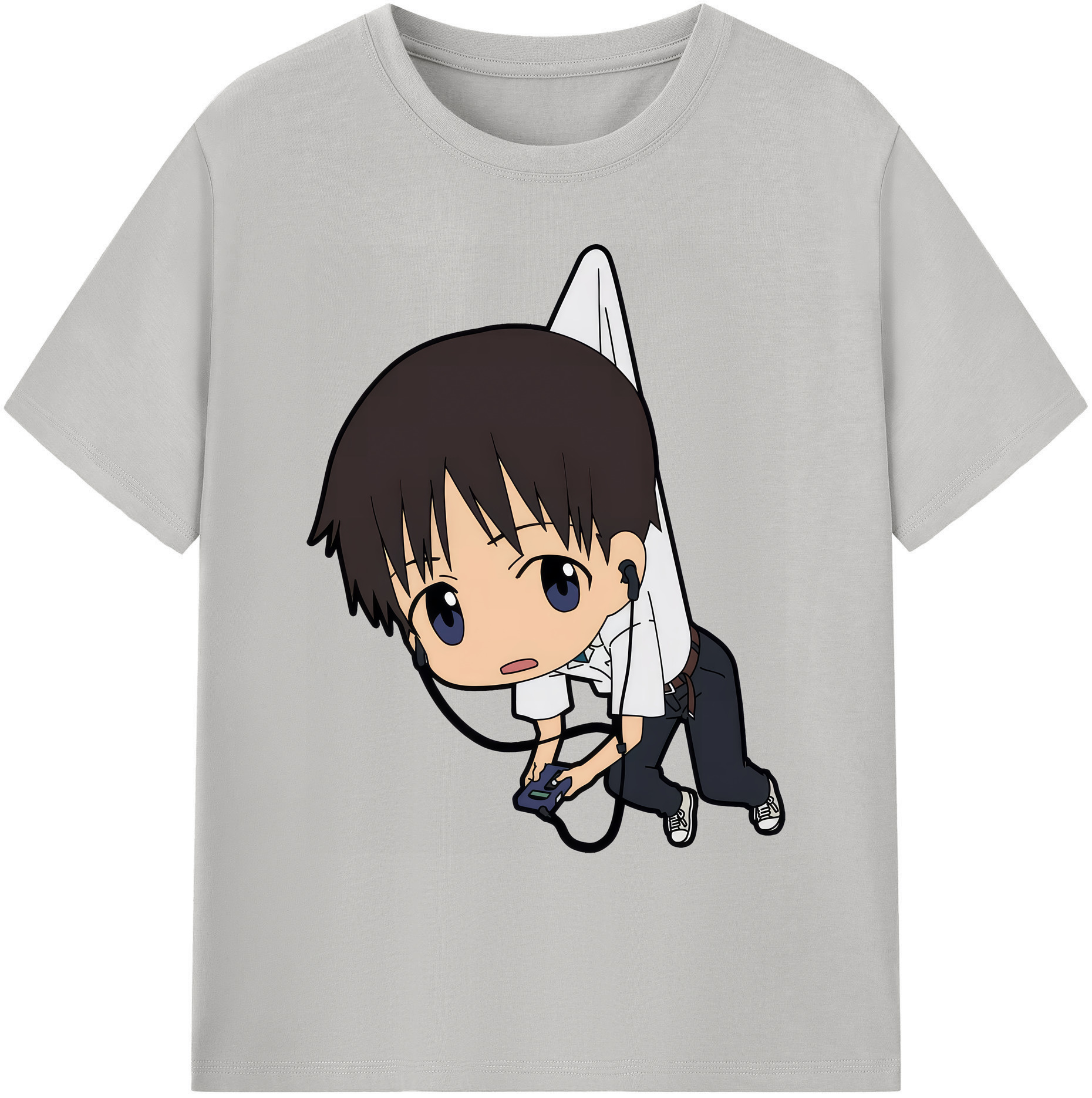 （画像用） EVA 新世紀エヴァンゲリオン 綿100％ メンズ半袖Tシャツ｜肌触りやわらか＆通気性
