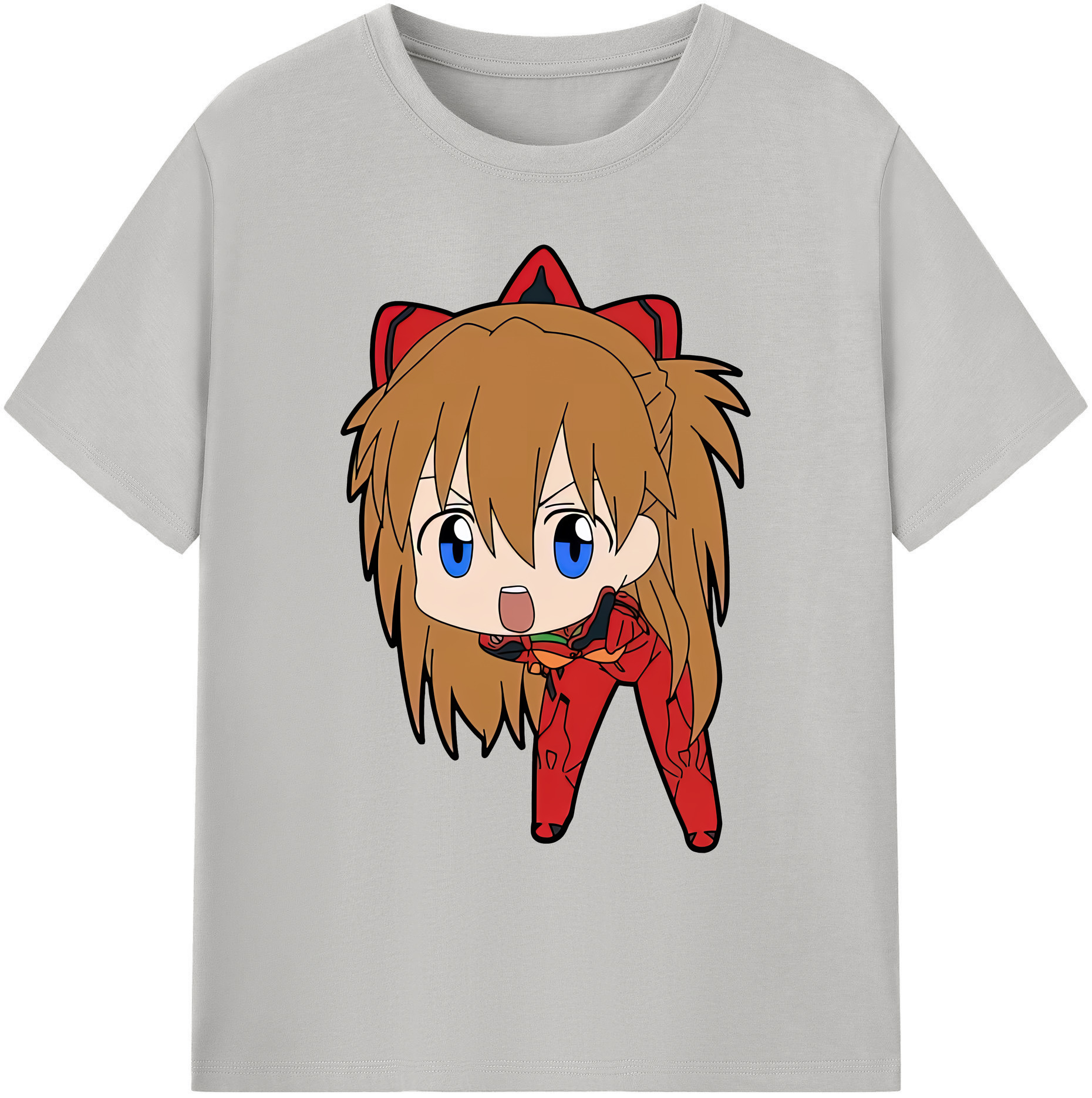 （画像用） EVA 新世紀エヴァンゲリオン 綿100％ メンズ半袖Tシャツ｜肌触りやわらか＆通気性