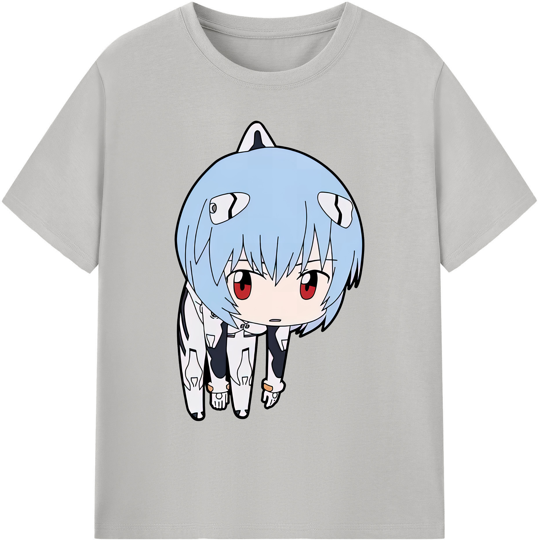 （画像用） EVA 新世紀エヴァンゲリオン 綿100％ メンズ半袖Tシャツ｜肌触りやわらか＆通気性