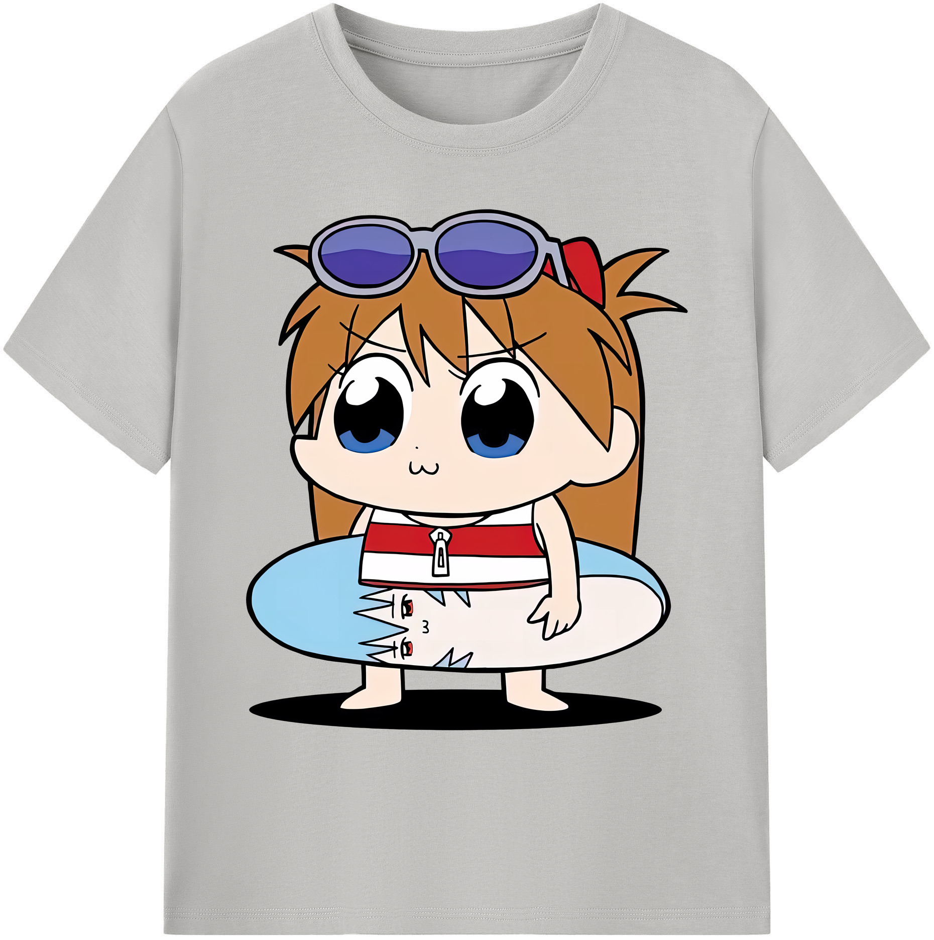 （画像用） EVA 新世紀エヴァンゲリオン 綿100％ メンズ半袖Tシャツ｜肌触りやわらか＆通気性