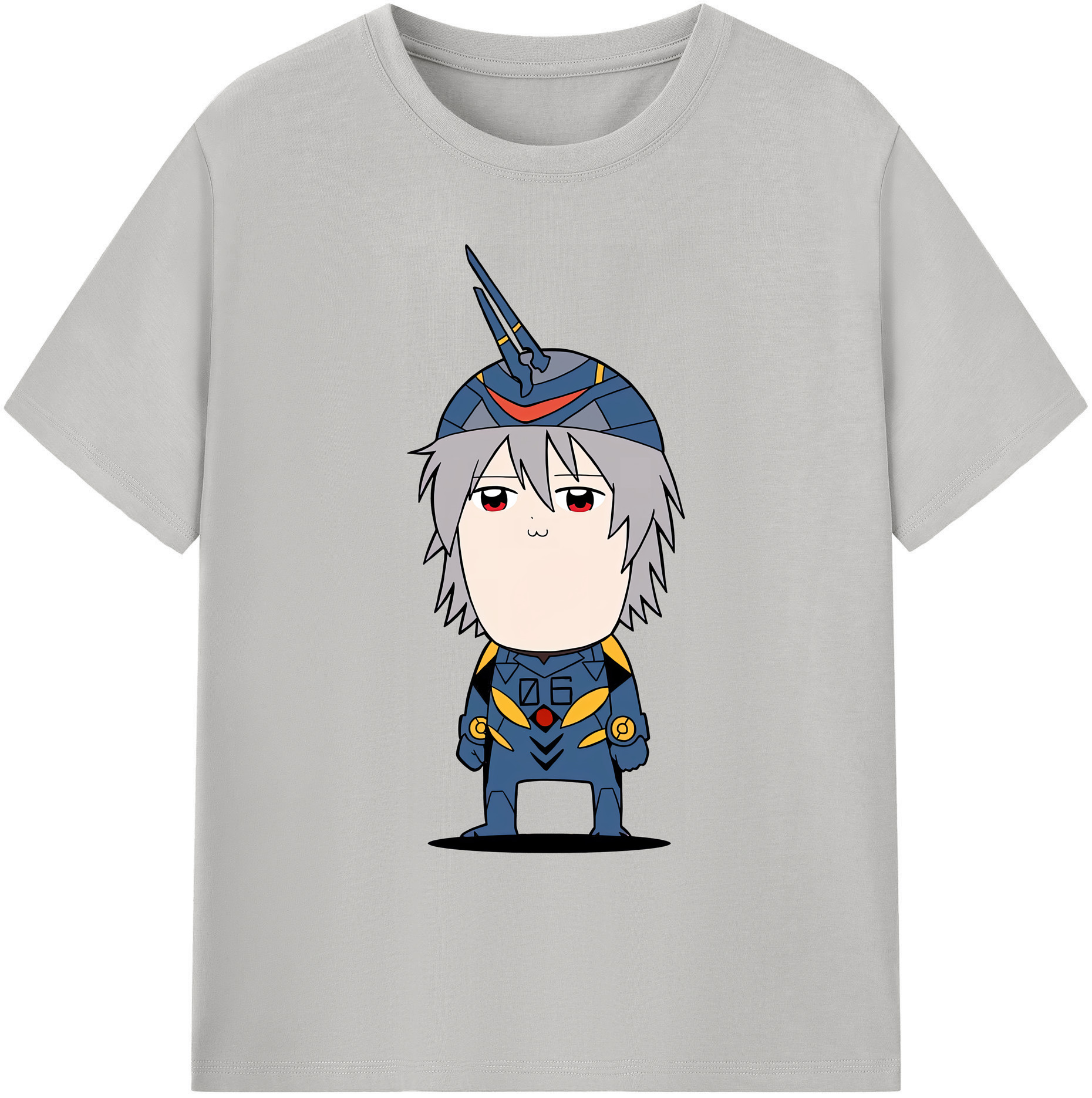 （画像用） EVA 新世紀エヴァンゲリオン 綿100％ メンズ半袖Tシャツ｜肌触りやわらか＆通気性