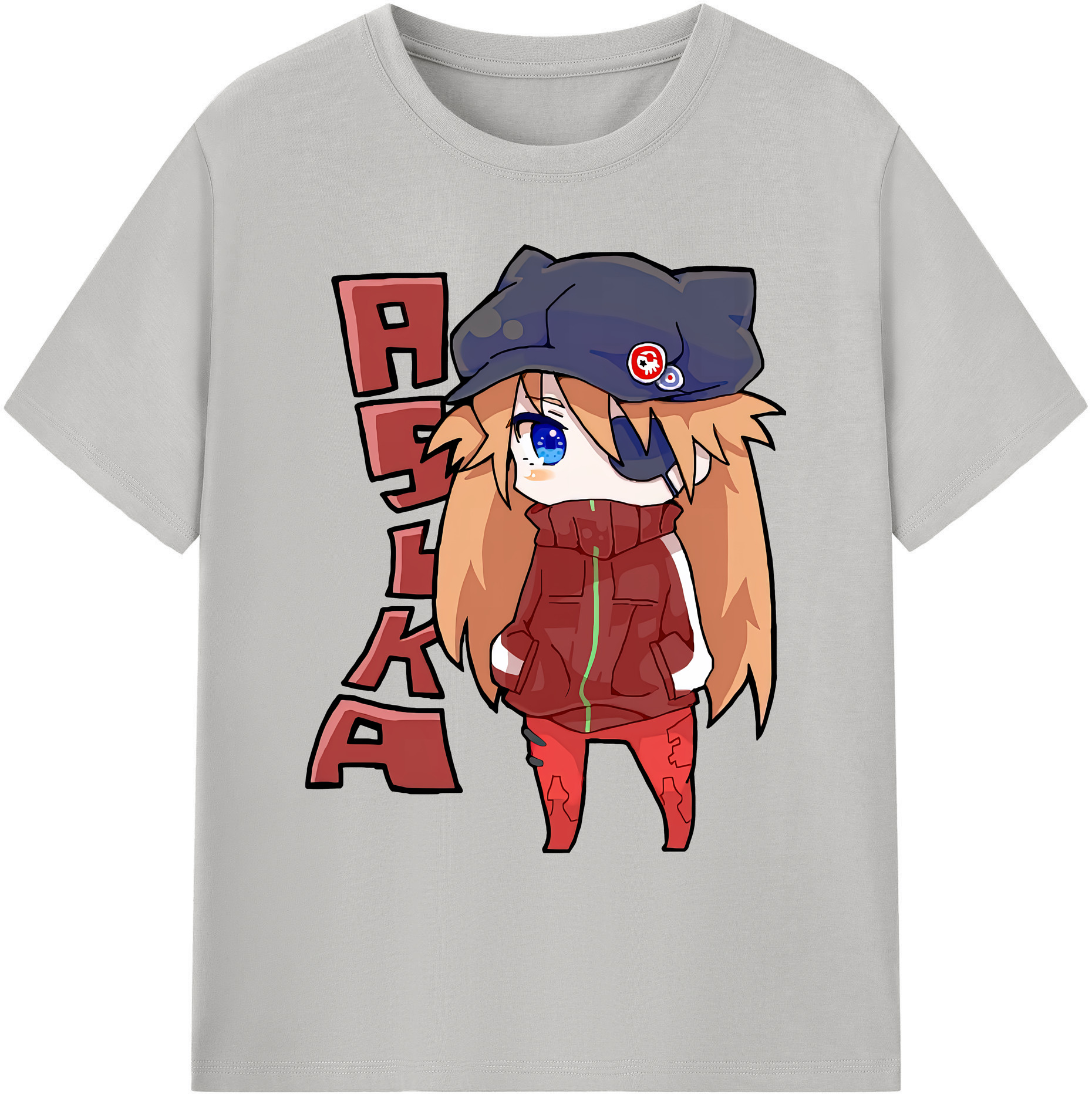 （画像用） EVA 新世紀エヴァンゲリオン 綿100％ メンズ半袖Tシャツ｜肌触りやわらか＆通気性