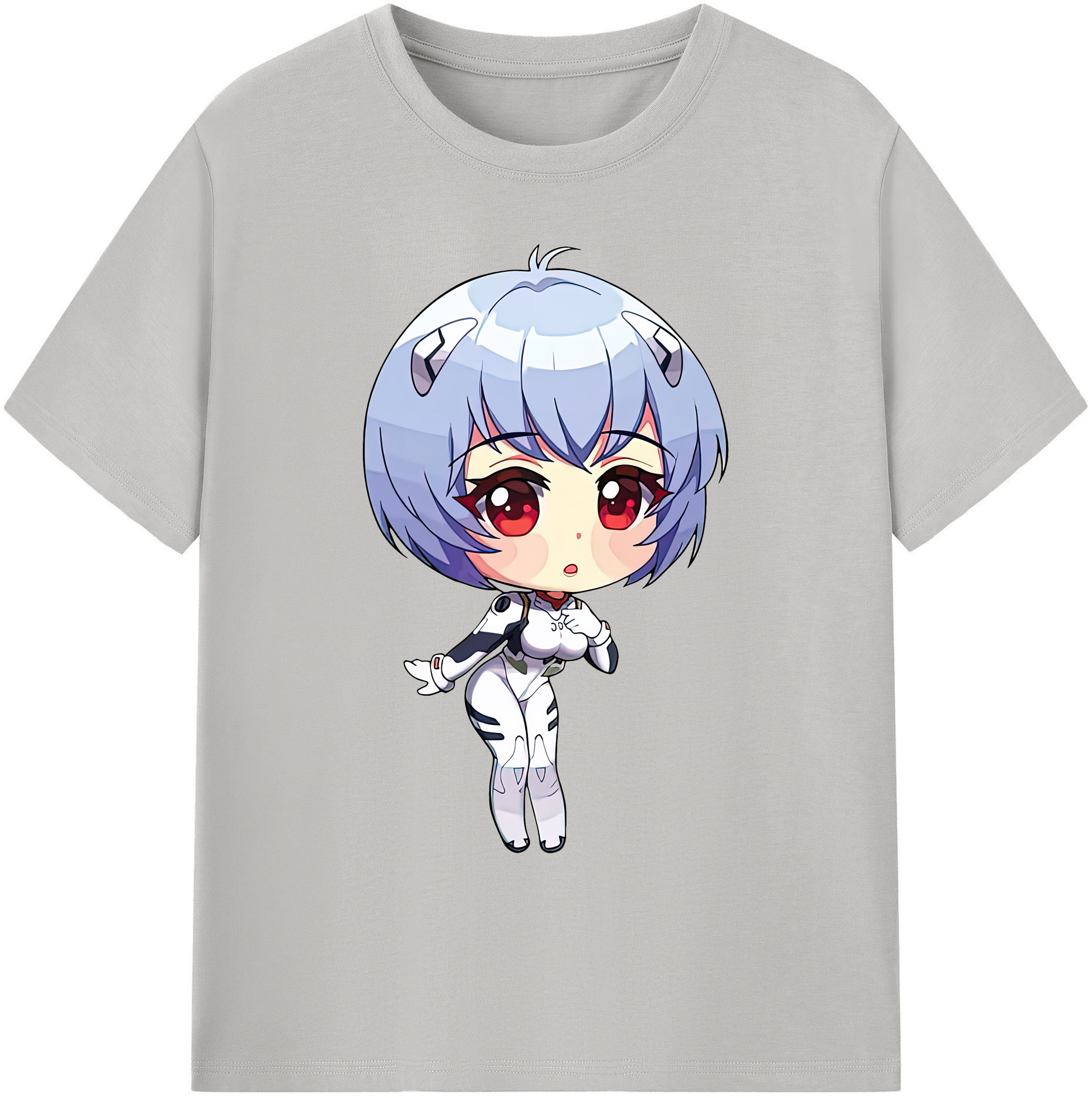 （画像用） EVA 新世紀エヴァンゲリオン 綿100％ メンズ半袖Tシャツ｜肌触りやわらか＆通気性