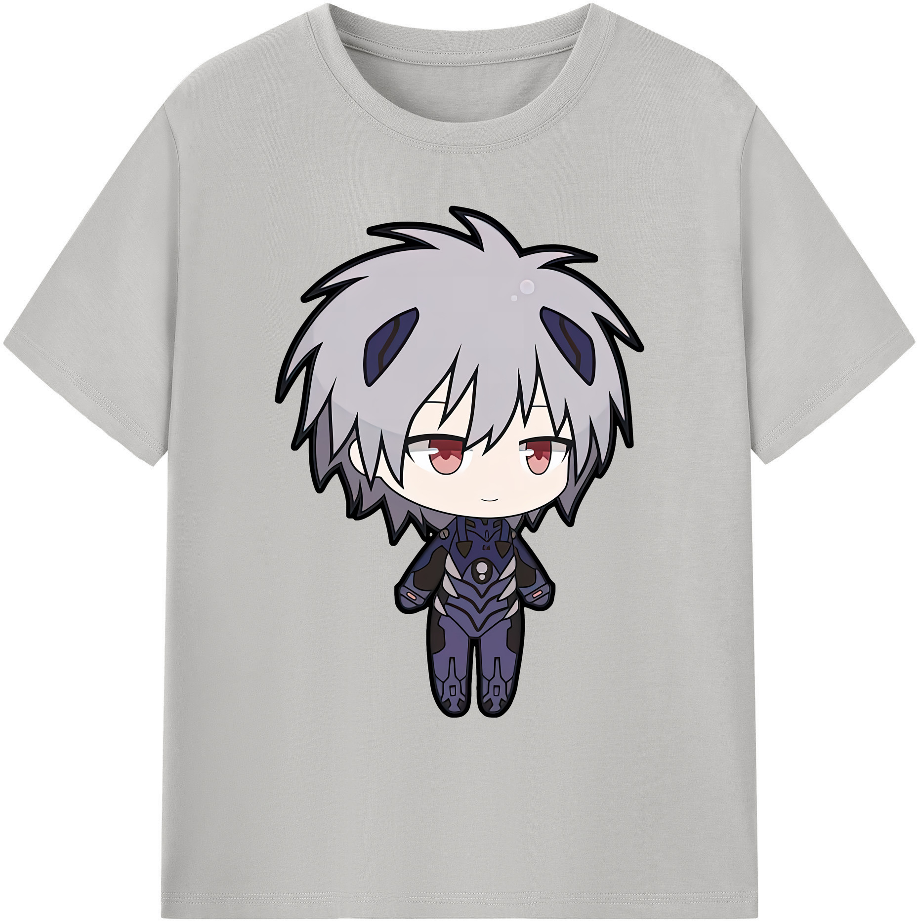 （画像用） EVA 新世紀エヴァンゲリオン 綿100％ メンズ半袖Tシャツ｜肌触りやわらか＆通気性