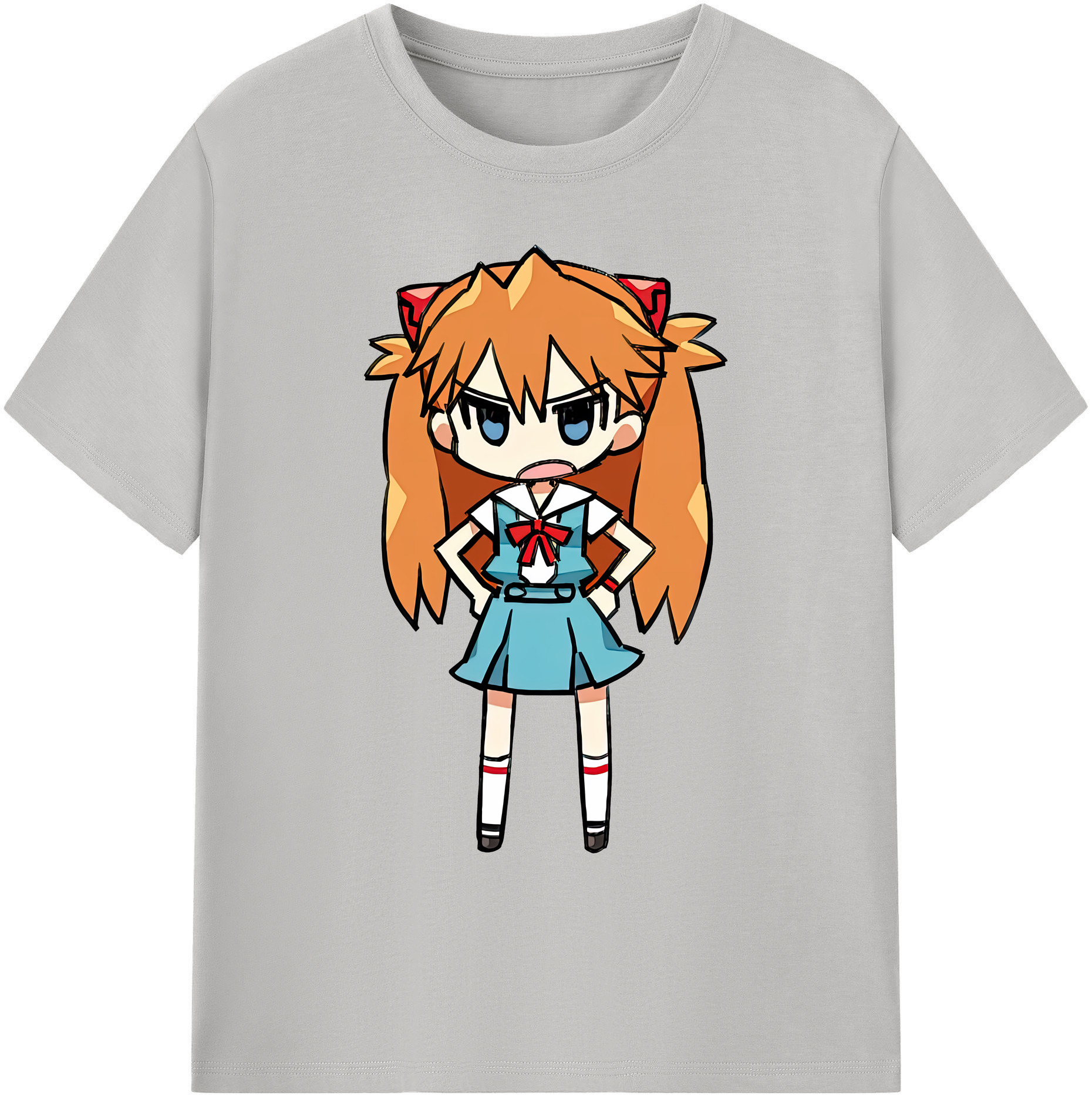 （画像用） EVA 新世紀エヴァンゲリオン 綿100％ メンズ半袖Tシャツ｜肌触りやわらか＆通気性