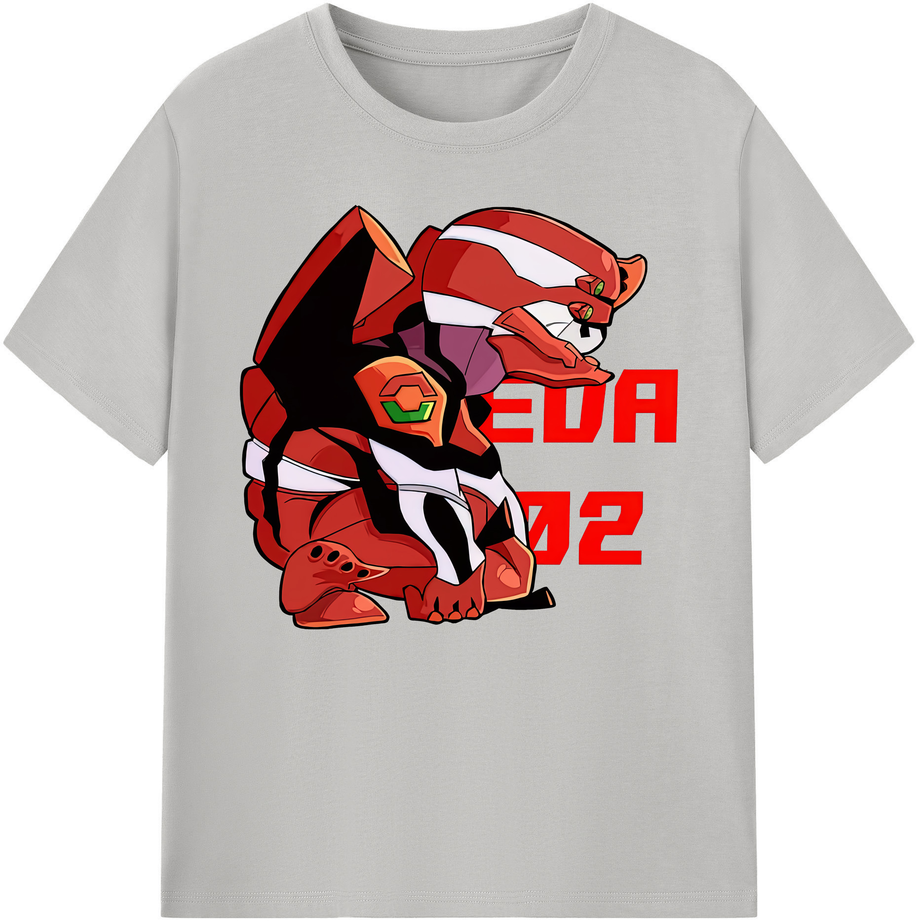 （画像用） EVA 新世紀エヴァンゲリオン 綿100％ メンズ半袖Tシャツ｜肌触りやわらか＆通気性