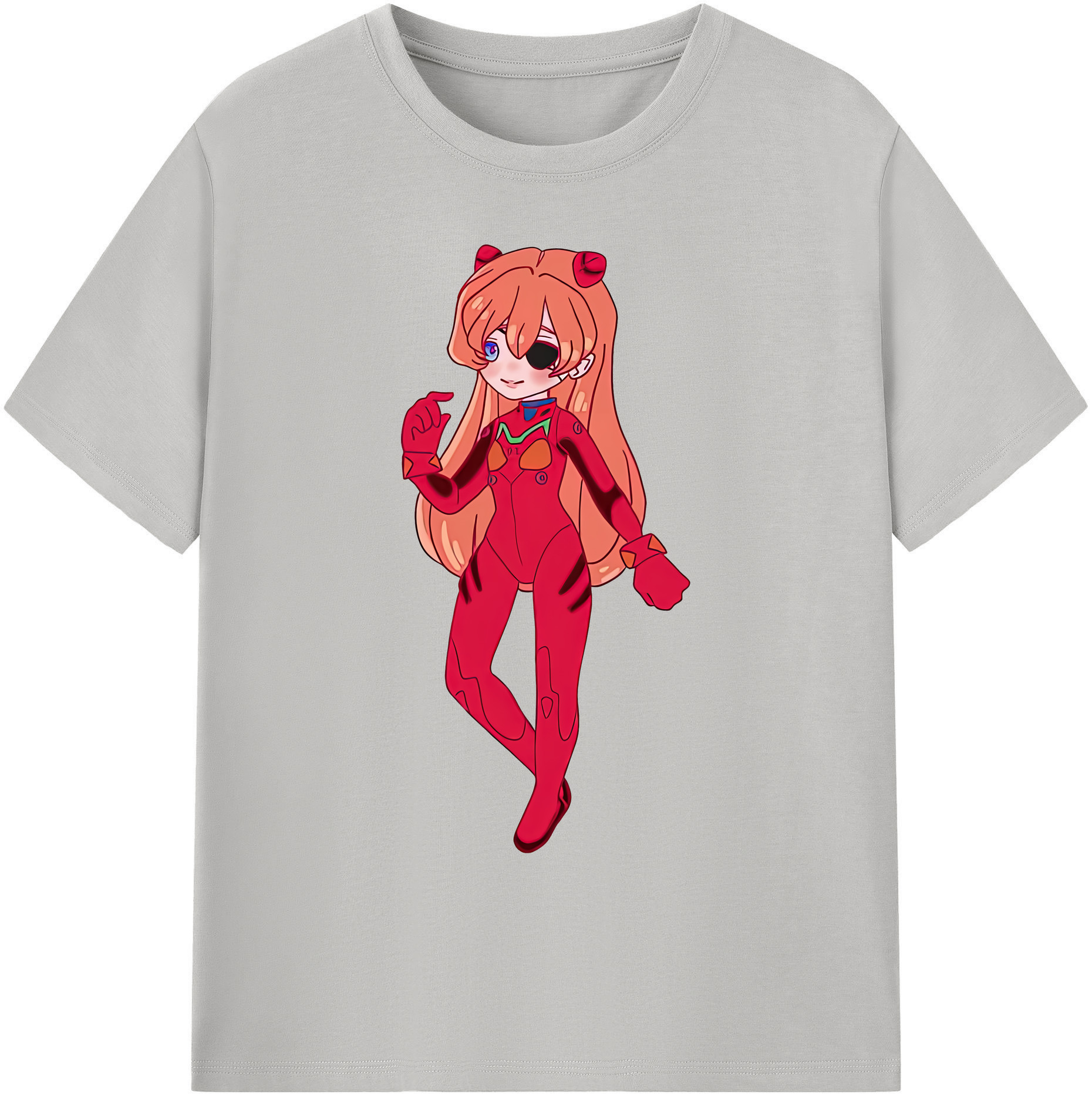 （画像用） EVA 新世紀エヴァンゲリオン 綿100％ メンズ半袖Tシャツ｜肌触りやわらか＆通気性