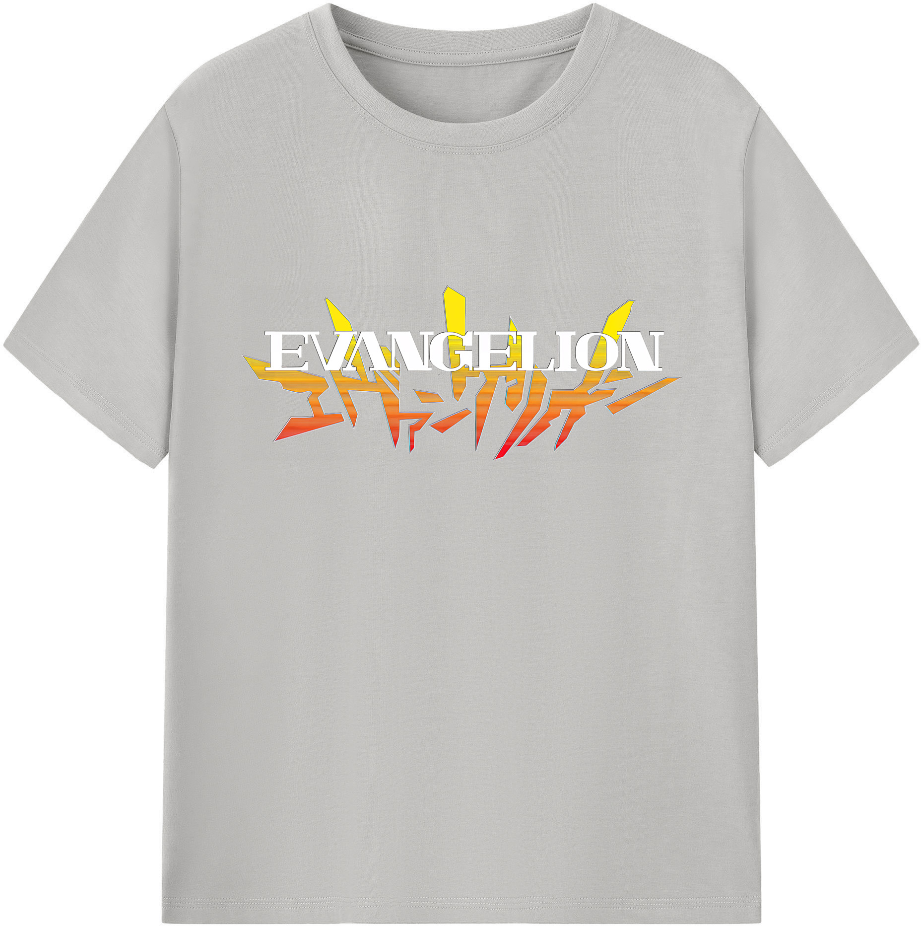 （画像用） EVA 新世紀エヴァンゲリオン 綿100％ メンズ半袖Tシャツ｜肌触りやわらか＆通気性