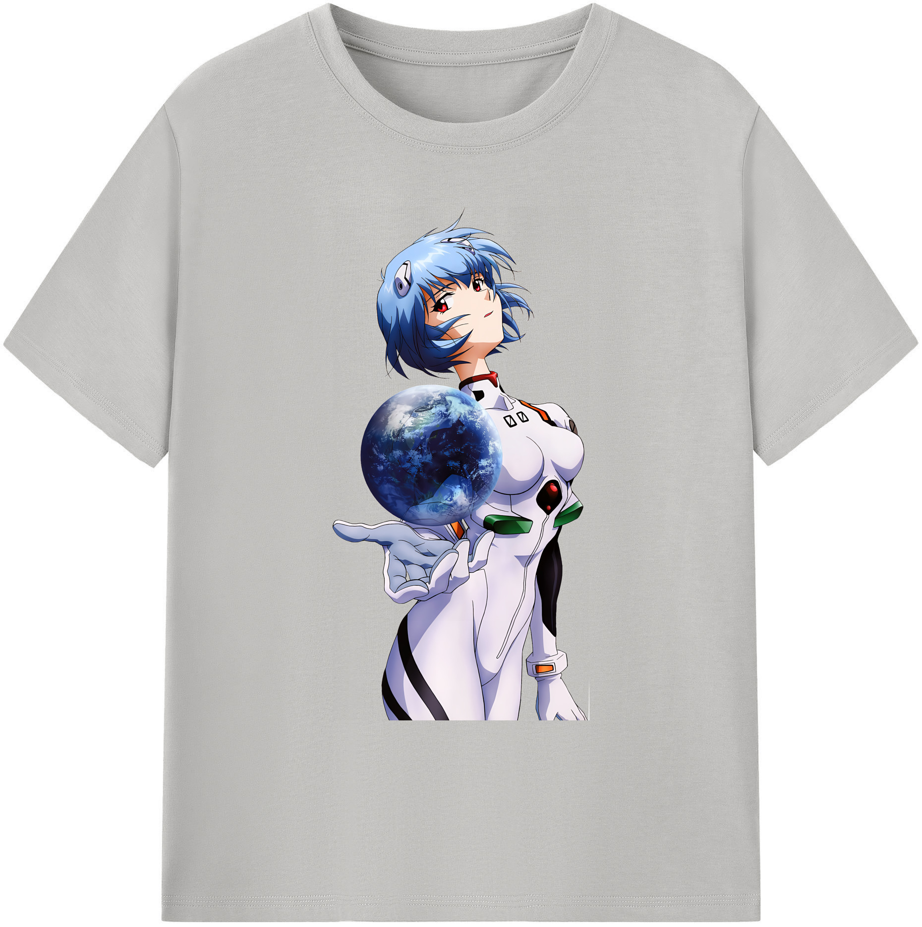 （画像用） EVA 新世紀エヴァンゲリオン 綿100％ メンズ半袖Tシャツ｜肌触りやわらか＆通気性