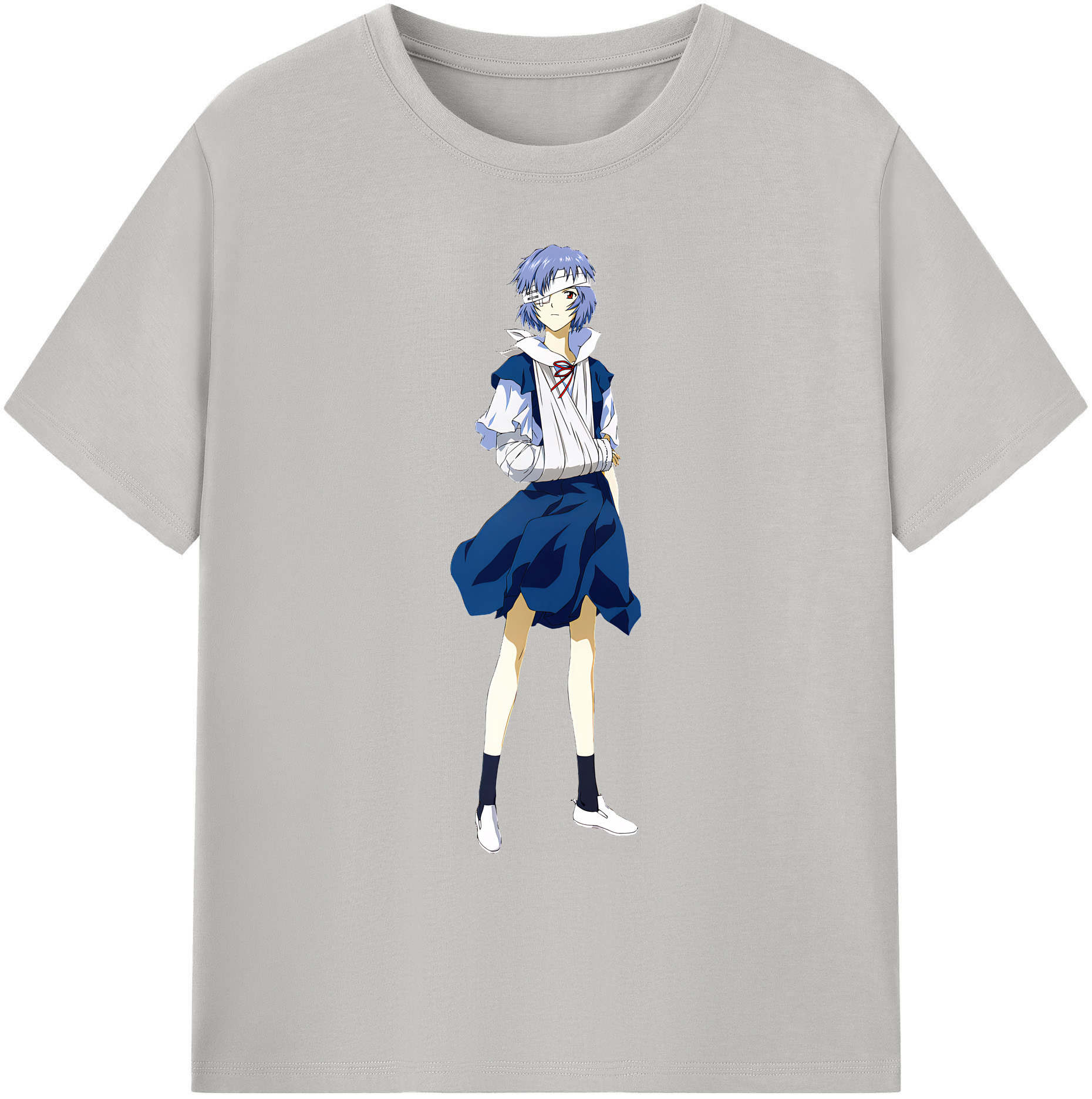 （画像用） EVA 新世紀エヴァンゲリオン 綿100％ メンズ半袖Tシャツ｜肌触りやわらか＆通気性