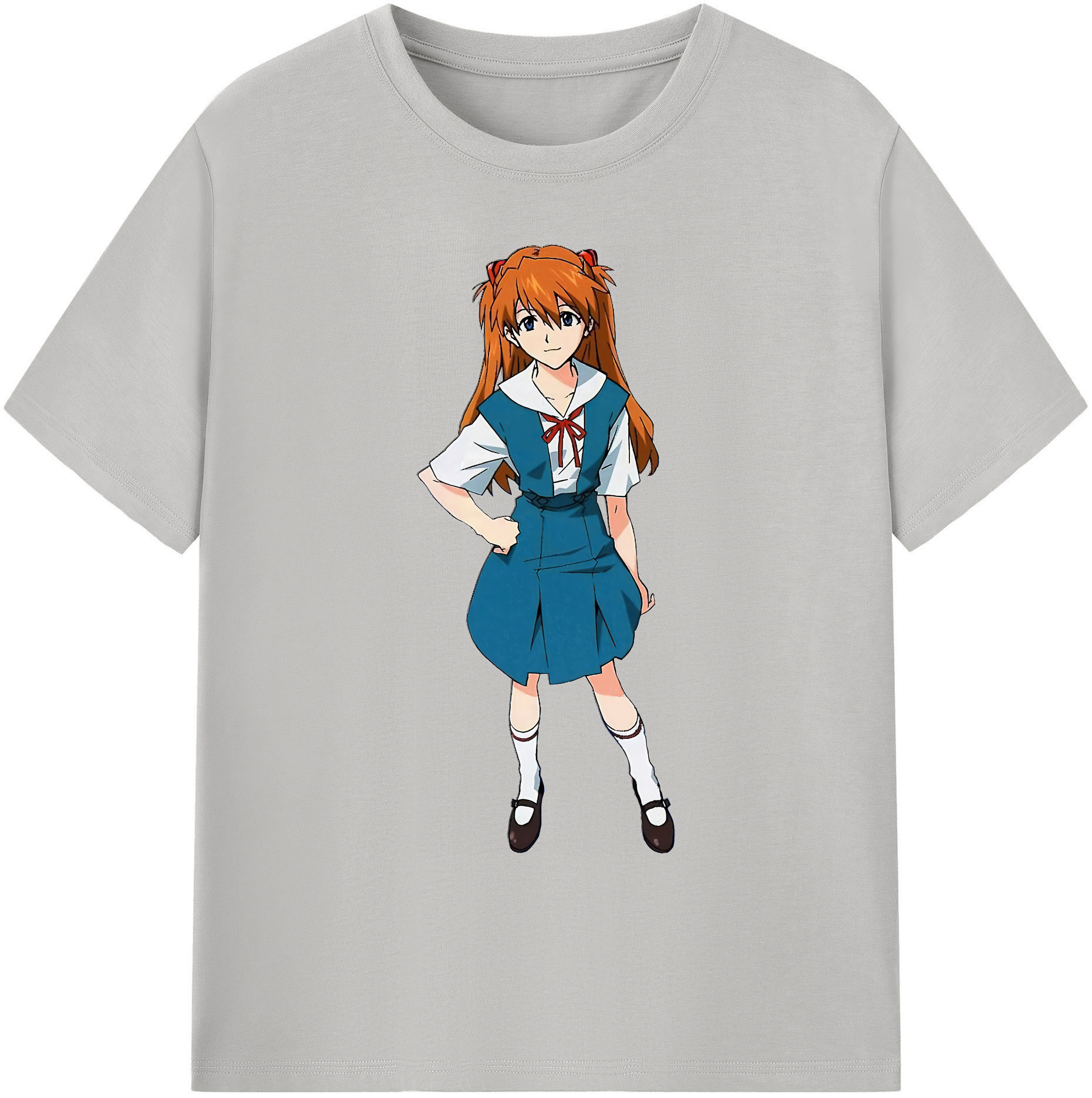 （画像用） EVA 新世紀エヴァンゲリオン 綿100％ メンズ半袖Tシャツ｜肌触りやわらか＆通気性