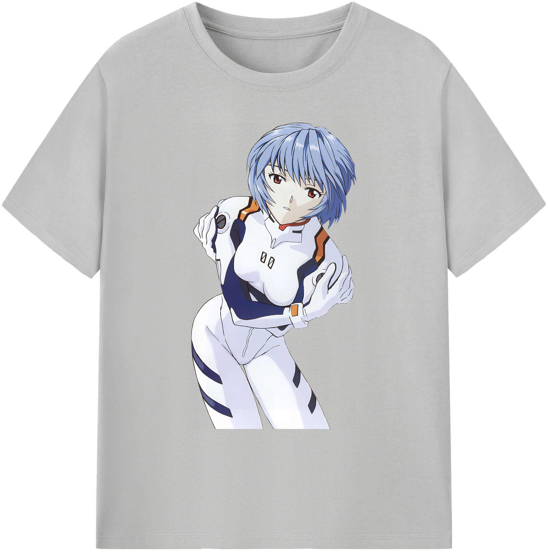 （画像用） EVA 新世紀エヴァンゲリオン 綿100％ メンズ半袖Tシャツ｜肌触りやわらか＆通気性