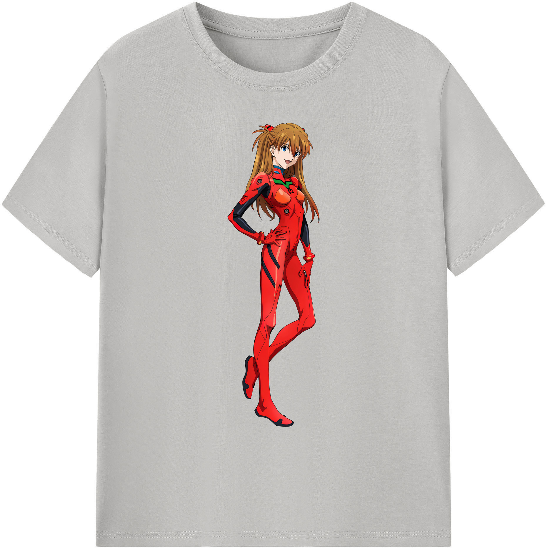 （画像用） EVA 新世紀エヴァンゲリオン 綿100％ メンズ半袖Tシャツ｜肌触りやわらか＆通気性