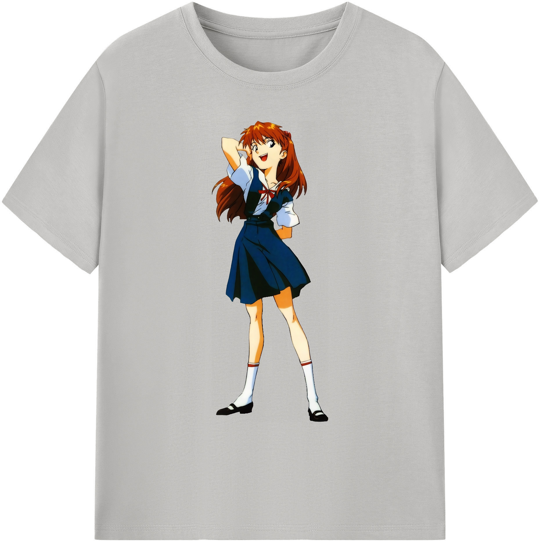 （画像用） EVA 新世紀エヴァンゲリオン 綿100％ メンズ半袖Tシャツ｜肌触りやわらか＆通気性