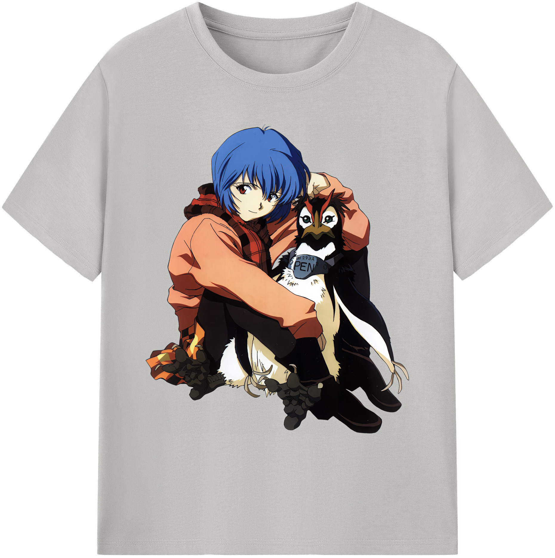 （画像用） EVA 新世紀エヴァンゲリオン 綿100％ メンズ半袖Tシャツ｜肌触りやわらか＆通気性