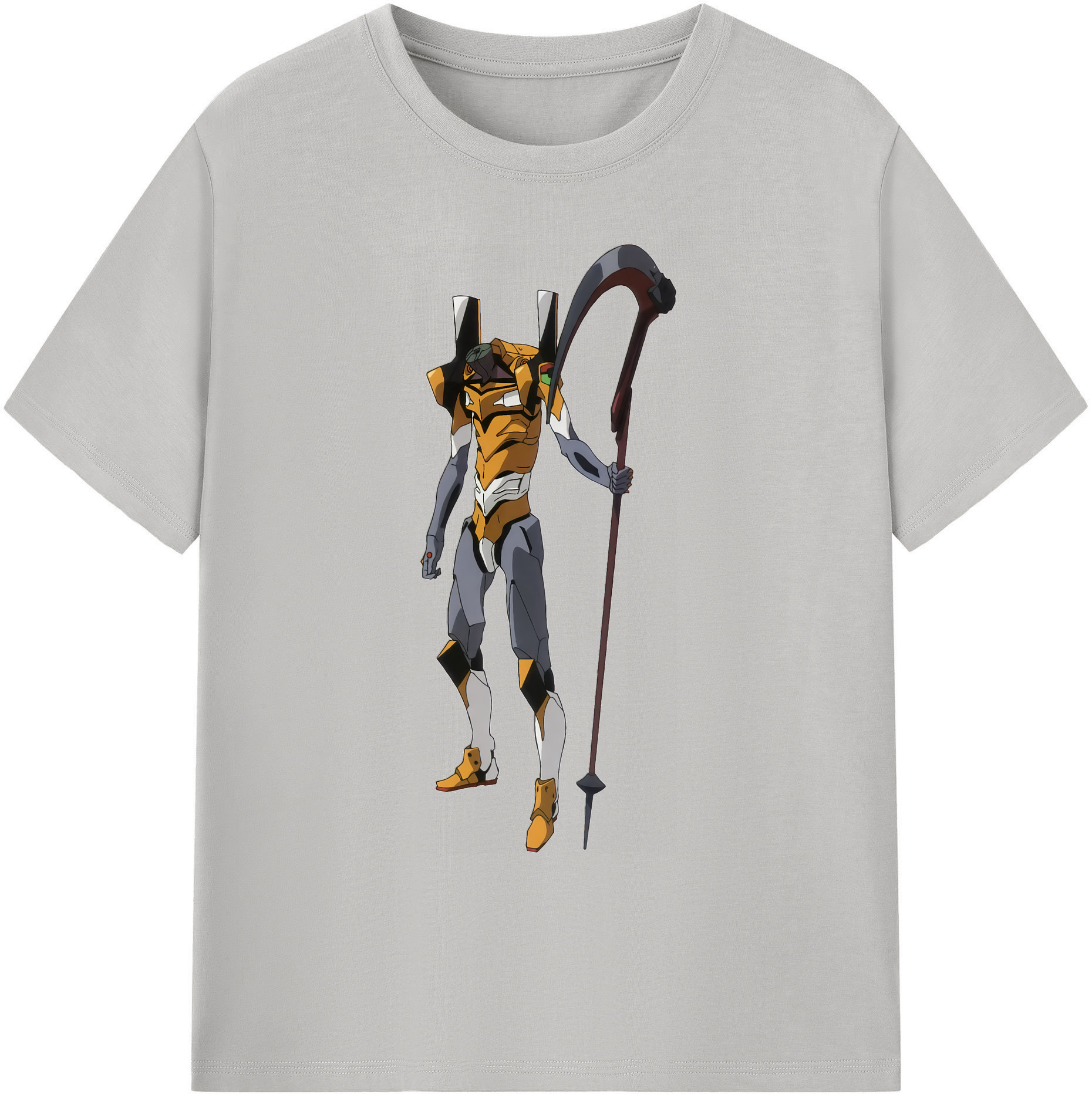 （画像用） EVA 新世紀エヴァンゲリオン 綿100％ メンズ半袖Tシャツ｜肌触りやわらか＆通気性