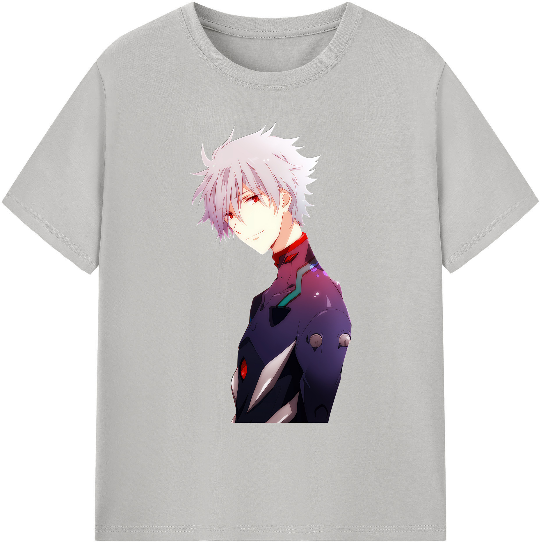 （画像用） EVA 新世紀エヴァンゲリオン 綿100％ メンズ半袖Tシャツ｜肌触りやわらか＆通気性