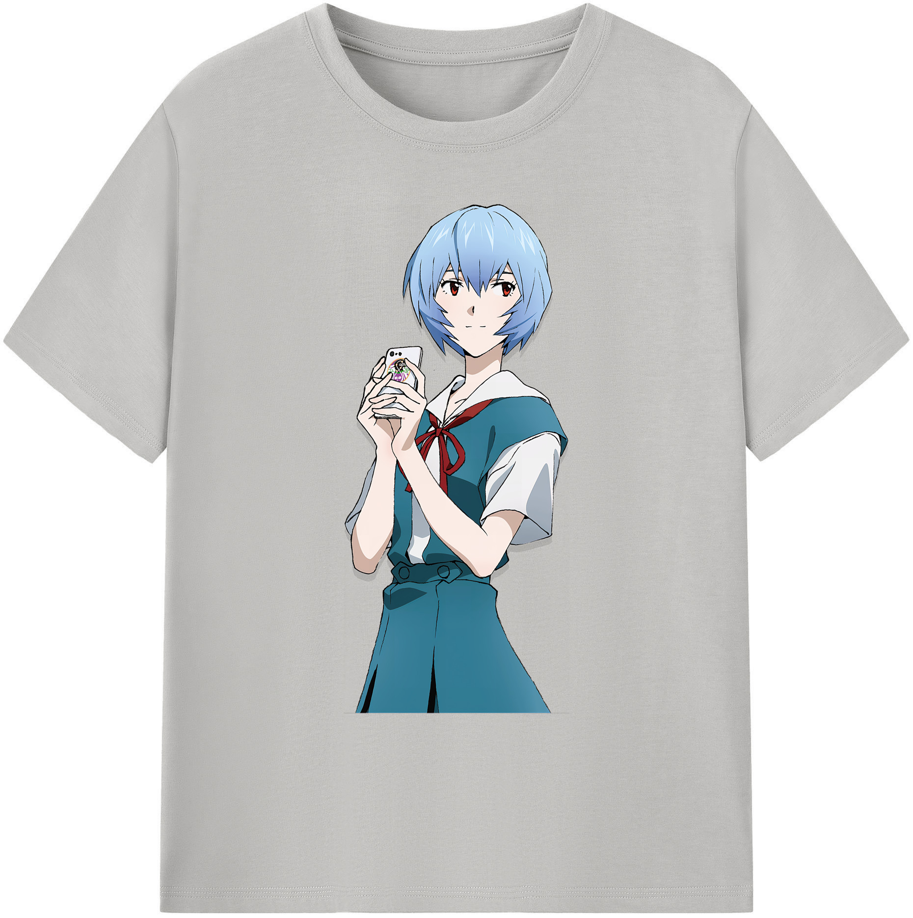 （画像用） EVA 新世紀エヴァンゲリオン 綿100％ メンズ半袖Tシャツ｜肌触りやわらか＆通気性