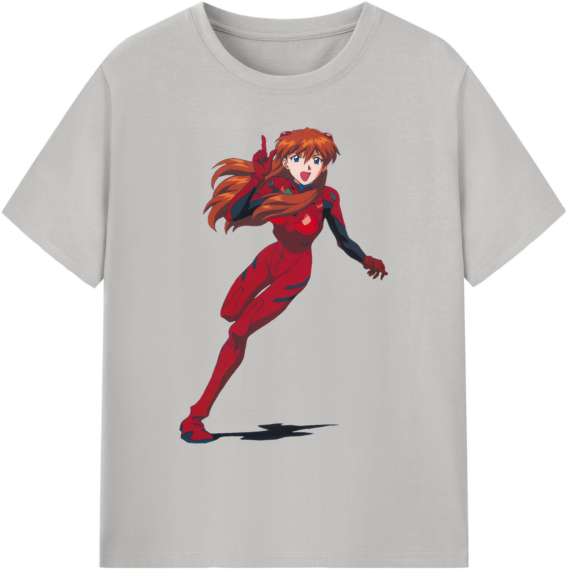 （画像用） EVA 新世紀エヴァンゲリオン 綿100％ メンズ半袖Tシャツ｜肌触りやわらか＆通気性
