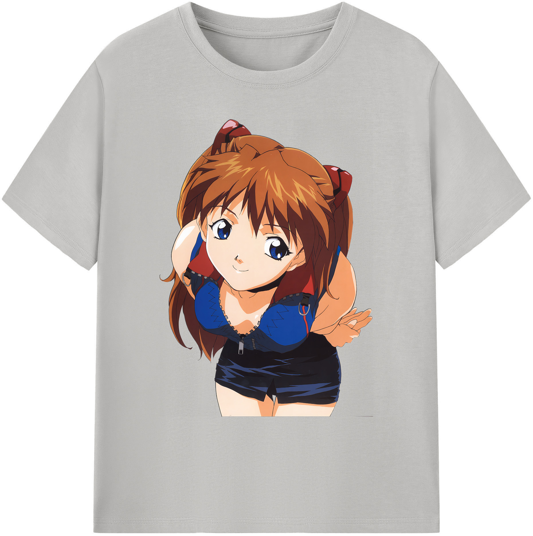 （画像用） EVA 新世紀エヴァンゲリオン 綿100％ メンズ半袖Tシャツ｜肌触りやわらか＆通気性