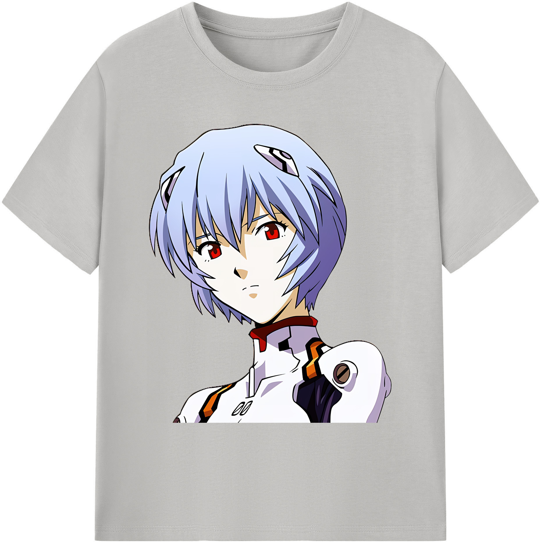 （画像用） EVA 新世紀エヴァンゲリオン 綿100％ メンズ半袖Tシャツ｜肌触りやわらか＆通気性