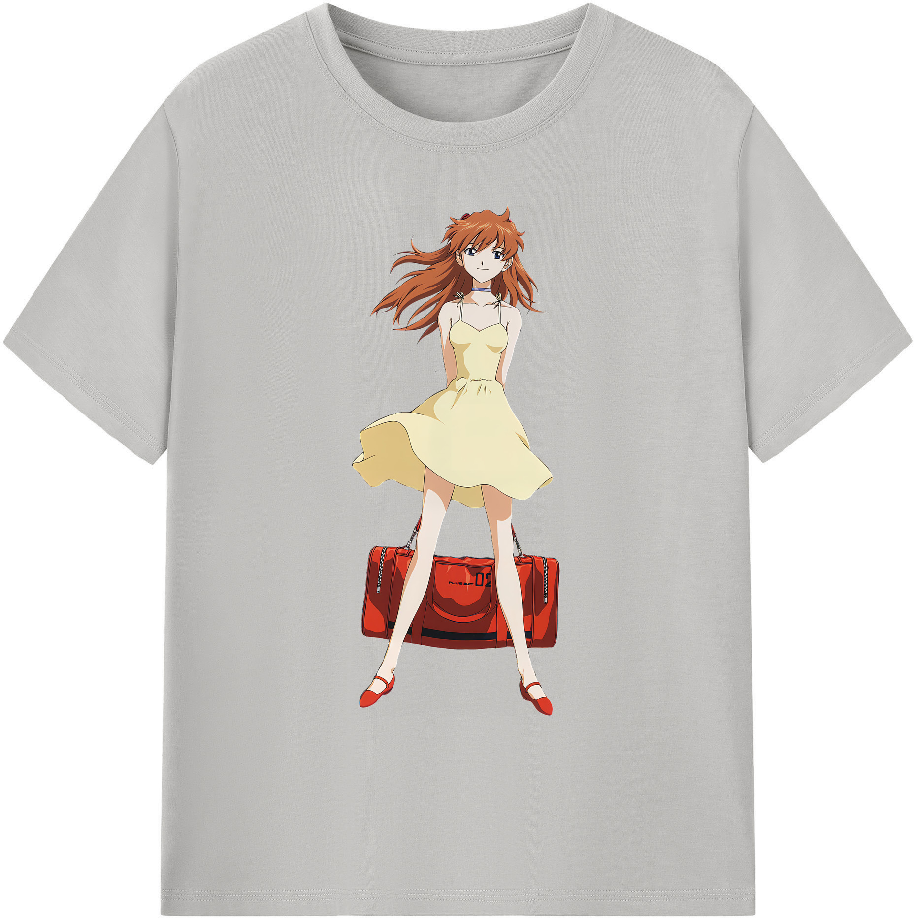 （画像用） EVA 新世紀エヴァンゲリオン 綿100％ メンズ半袖Tシャツ｜肌触りやわらか＆通気性