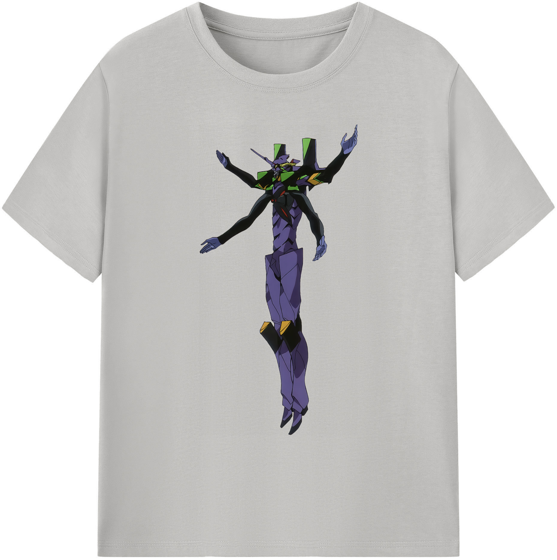 （画像用） EVA 新世紀エヴァンゲリオン 綿100％ メンズ半袖Tシャツ｜肌触りやわらか＆通気性
