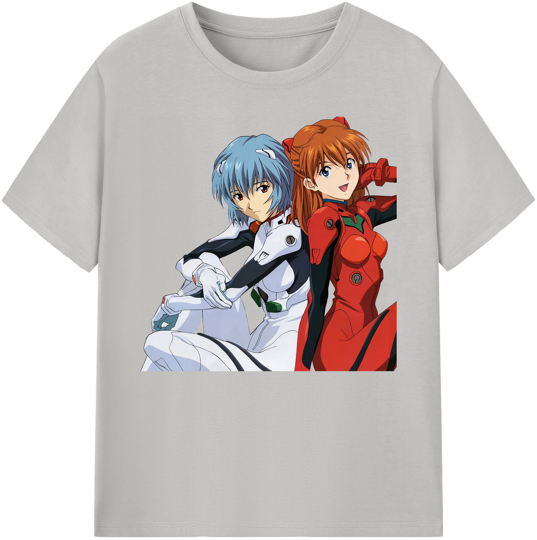 （画像用） EVA 新世紀エヴァンゲリオン 綿100％ メンズ半袖Tシャツ｜肌触りやわらか＆通気性