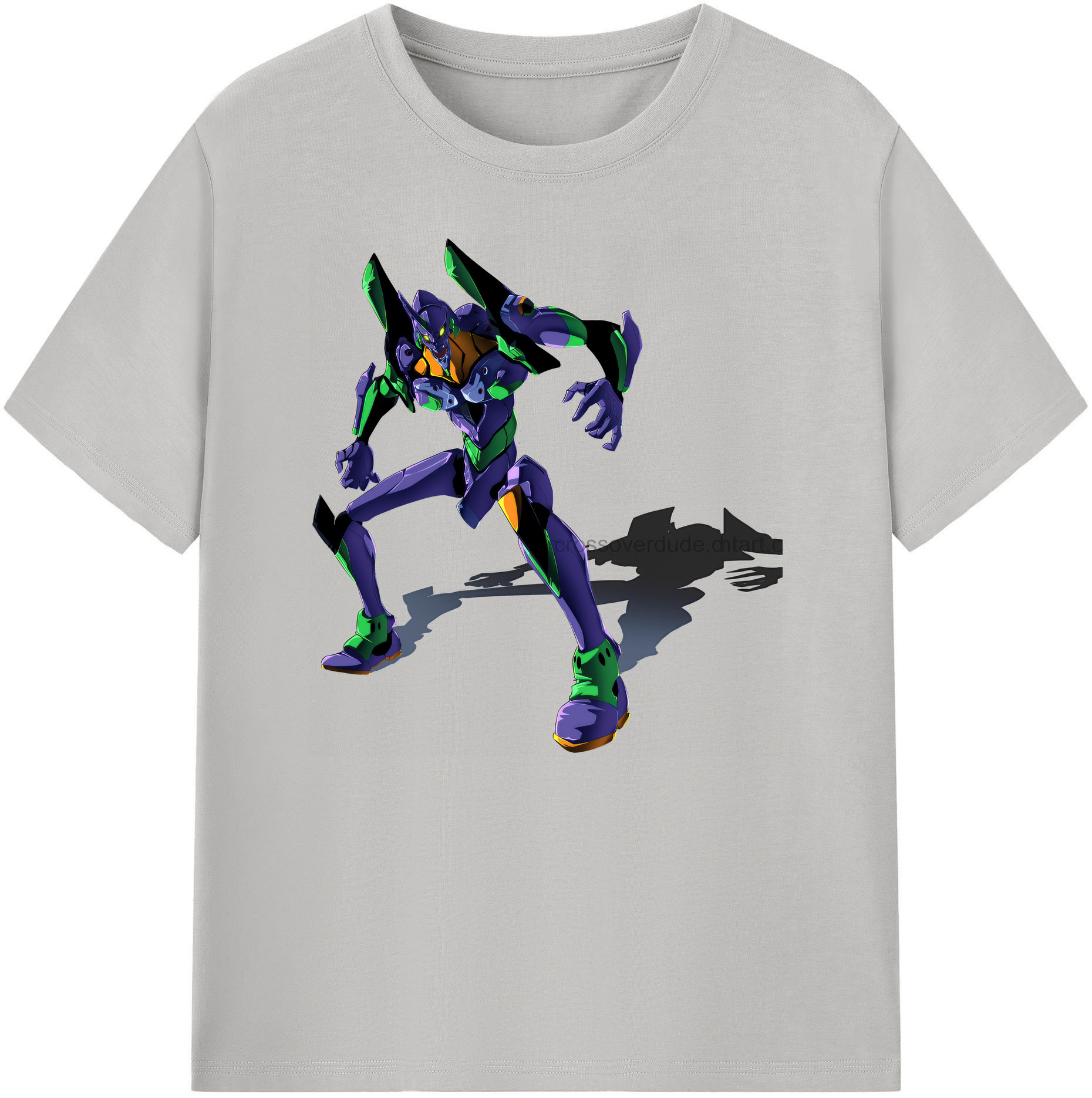 （画像用） EVA 新世紀エヴァンゲリオン 綿100％ メンズ半袖Tシャツ｜肌触りやわらか＆通気性