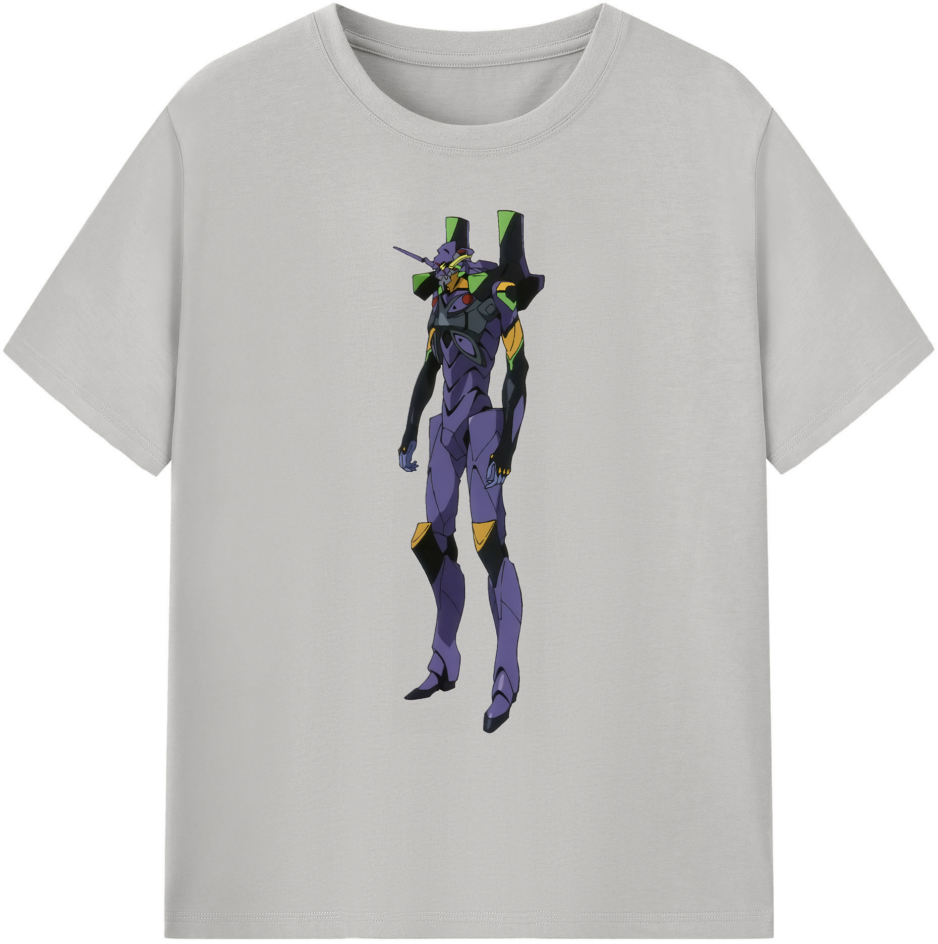 （画像用） EVA 新世紀エヴァンゲリオン 綿100％ メンズ半袖Tシャツ｜肌触りやわらか＆通気性