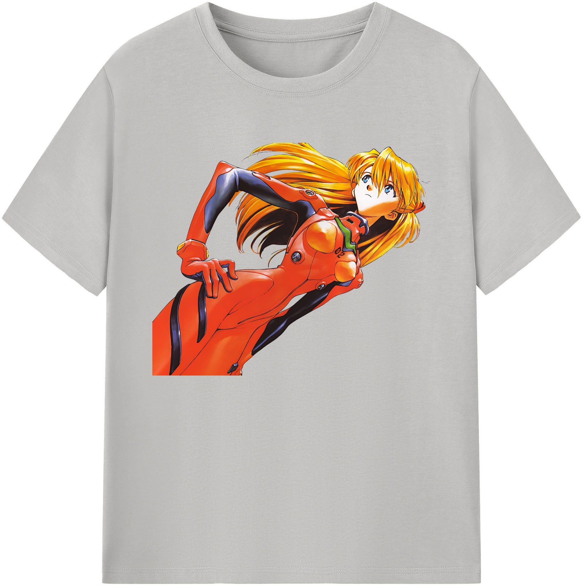 （画像用） EVA 新世紀エヴァンゲリオン 綿100％ メンズ半袖Tシャツ｜肌触りやわらか＆通気性