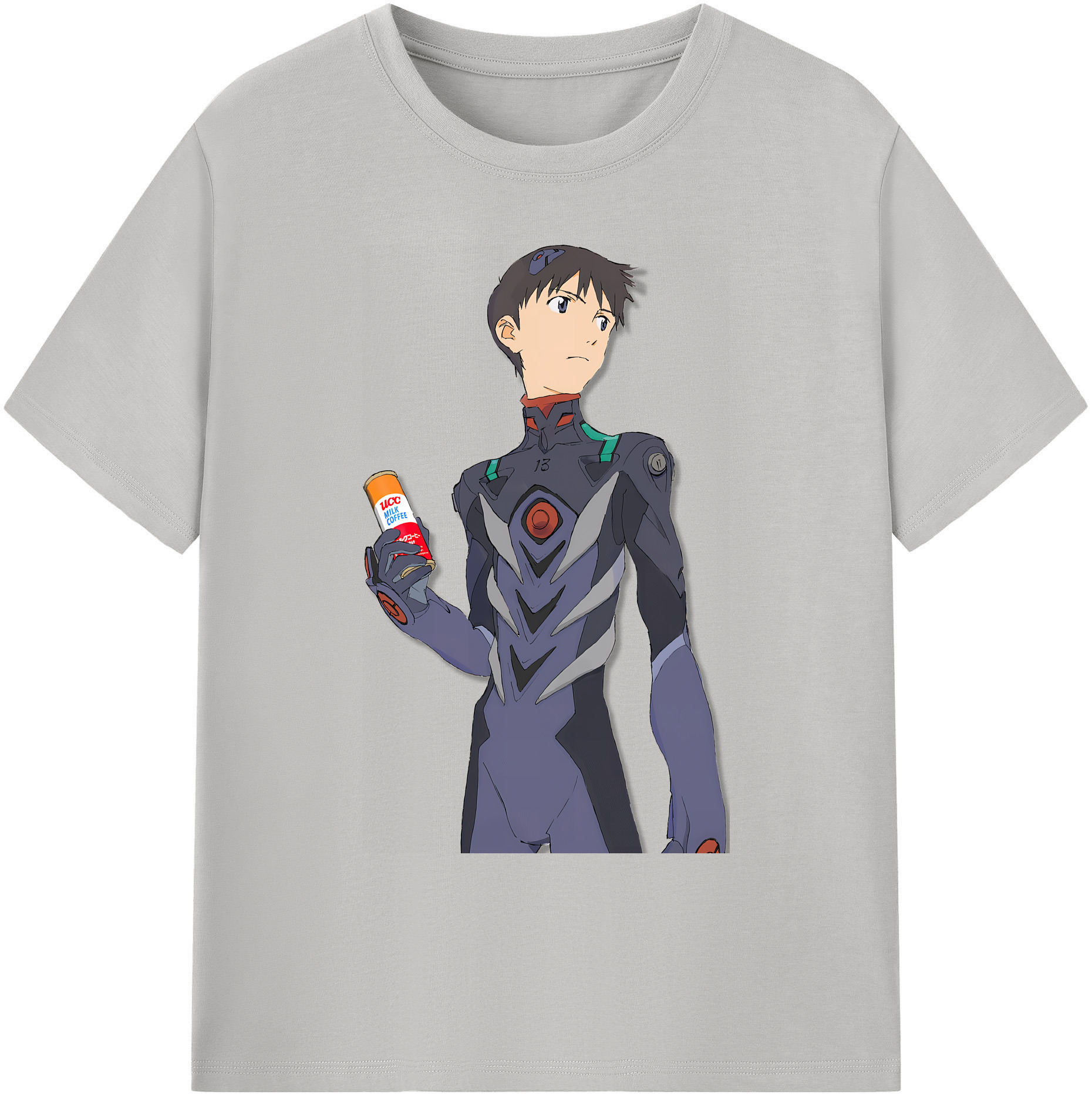 （画像用） EVA 新世紀エヴァンゲリオン 綿100％ メンズ半袖Tシャツ｜肌触りやわらか＆通気性