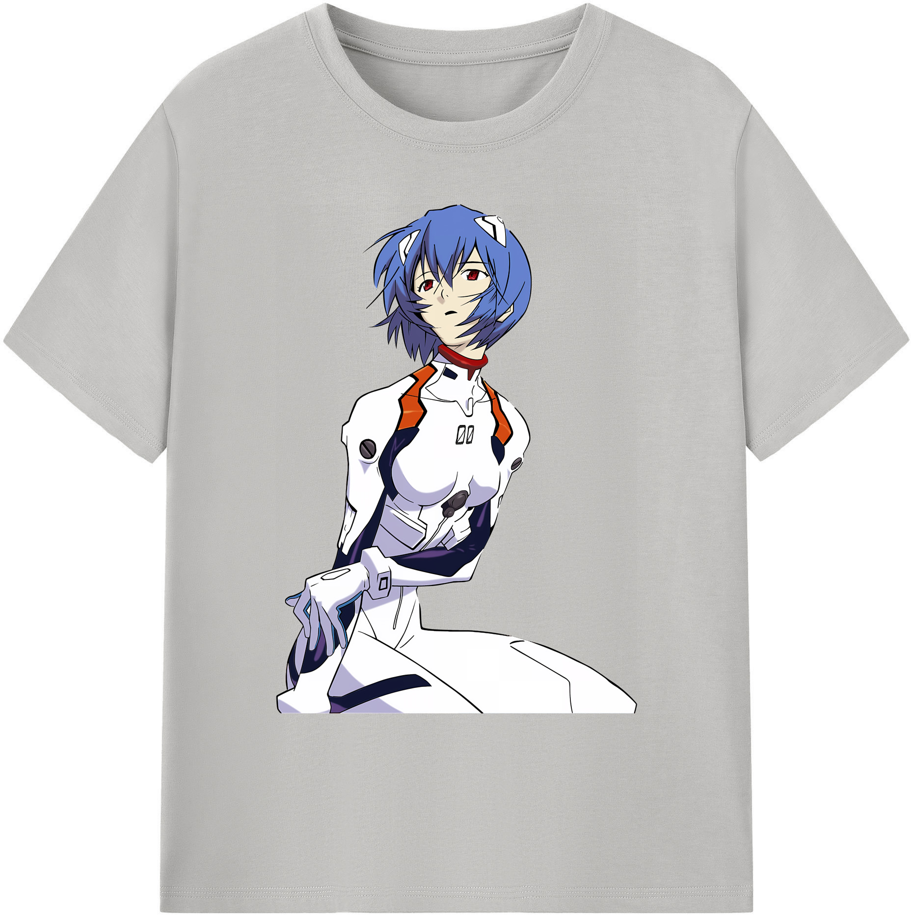 （画像用） EVA 新世紀エヴァンゲリオン 綿100％ メンズ半袖Tシャツ｜肌触りやわらか＆通気性