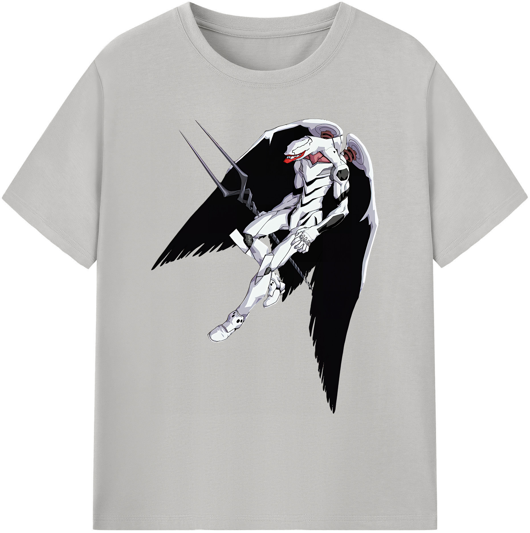 （画像用） EVA 新世紀エヴァンゲリオン 綿100％ メンズ半袖Tシャツ｜肌触りやわらか＆通気性