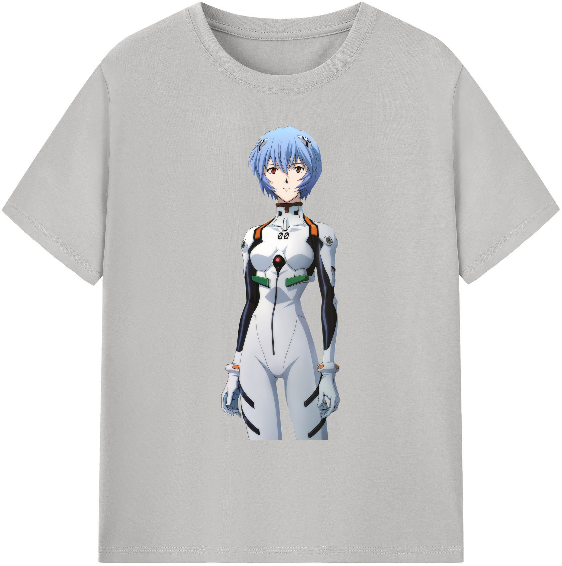 （画像用） EVA 新世紀エヴァンゲリオン 綿100％ メンズ半袖Tシャツ｜肌触りやわらか＆通気性