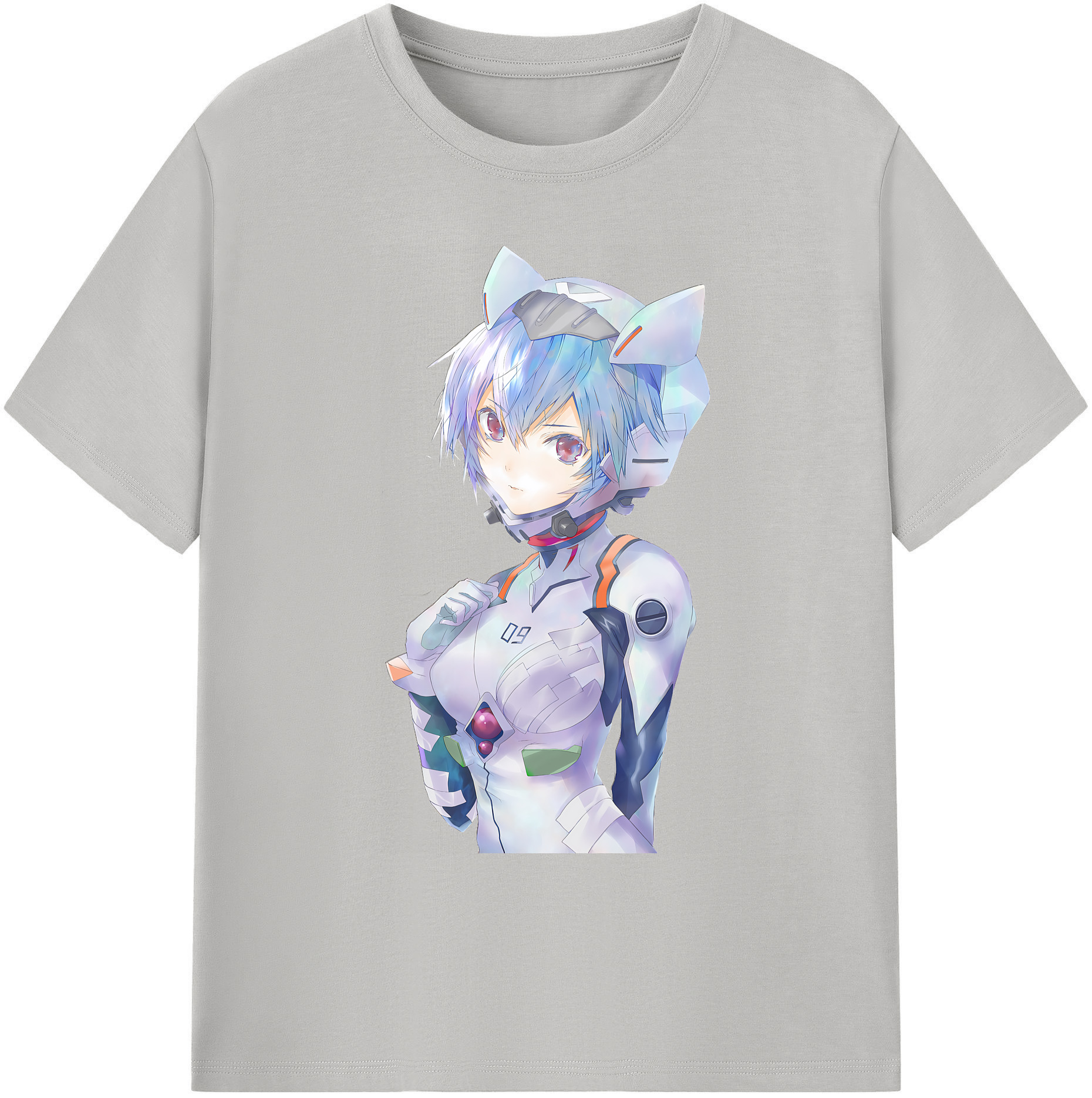 （画像用） EVA 新世紀エヴァンゲリオン 綿100％ メンズ半袖Tシャツ｜肌触りやわらか＆通気性