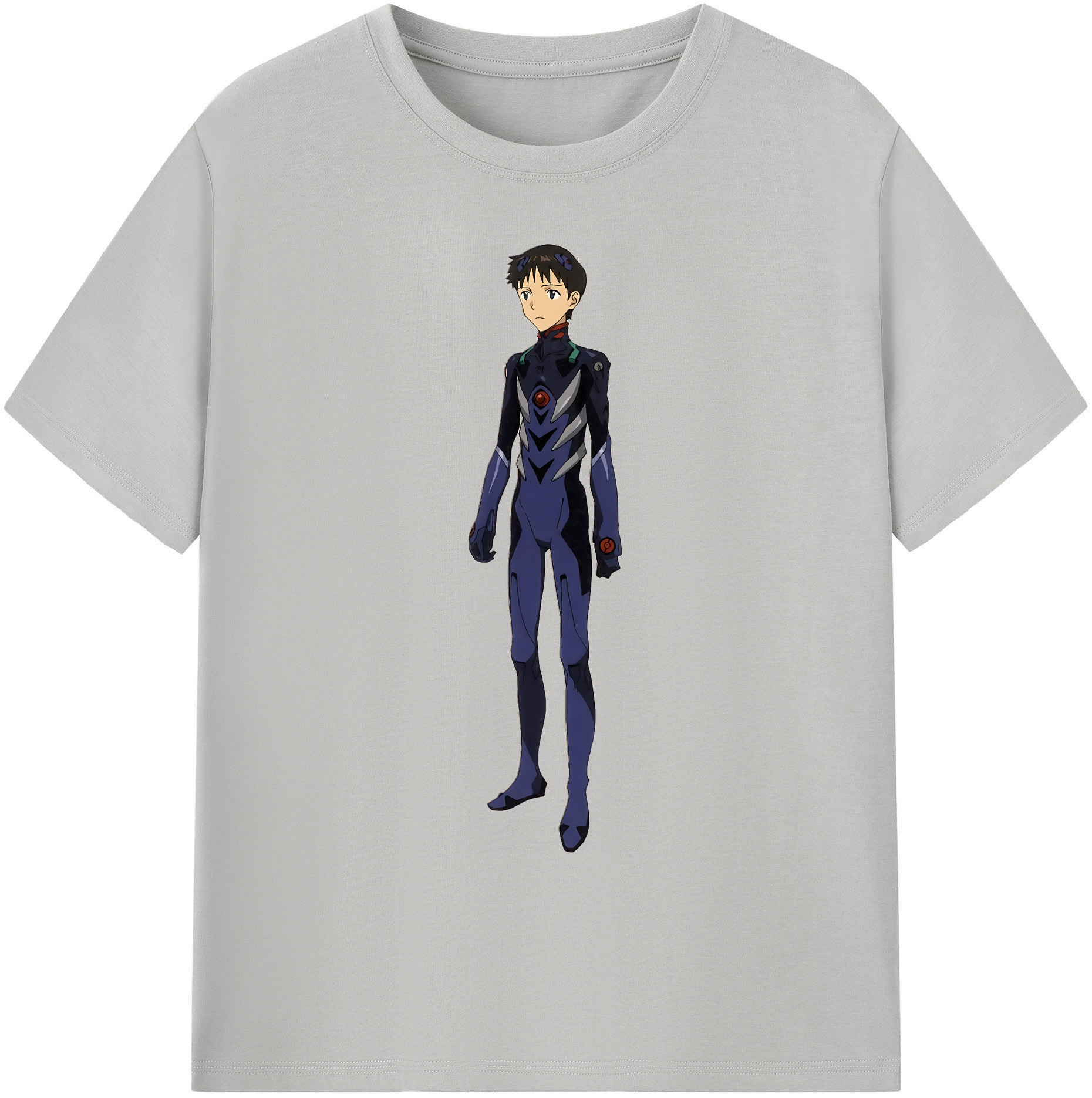 （画像用） EVA 新世紀エヴァンゲリオン 綿100％ メンズ半袖Tシャツ｜肌触りやわらか＆通気性