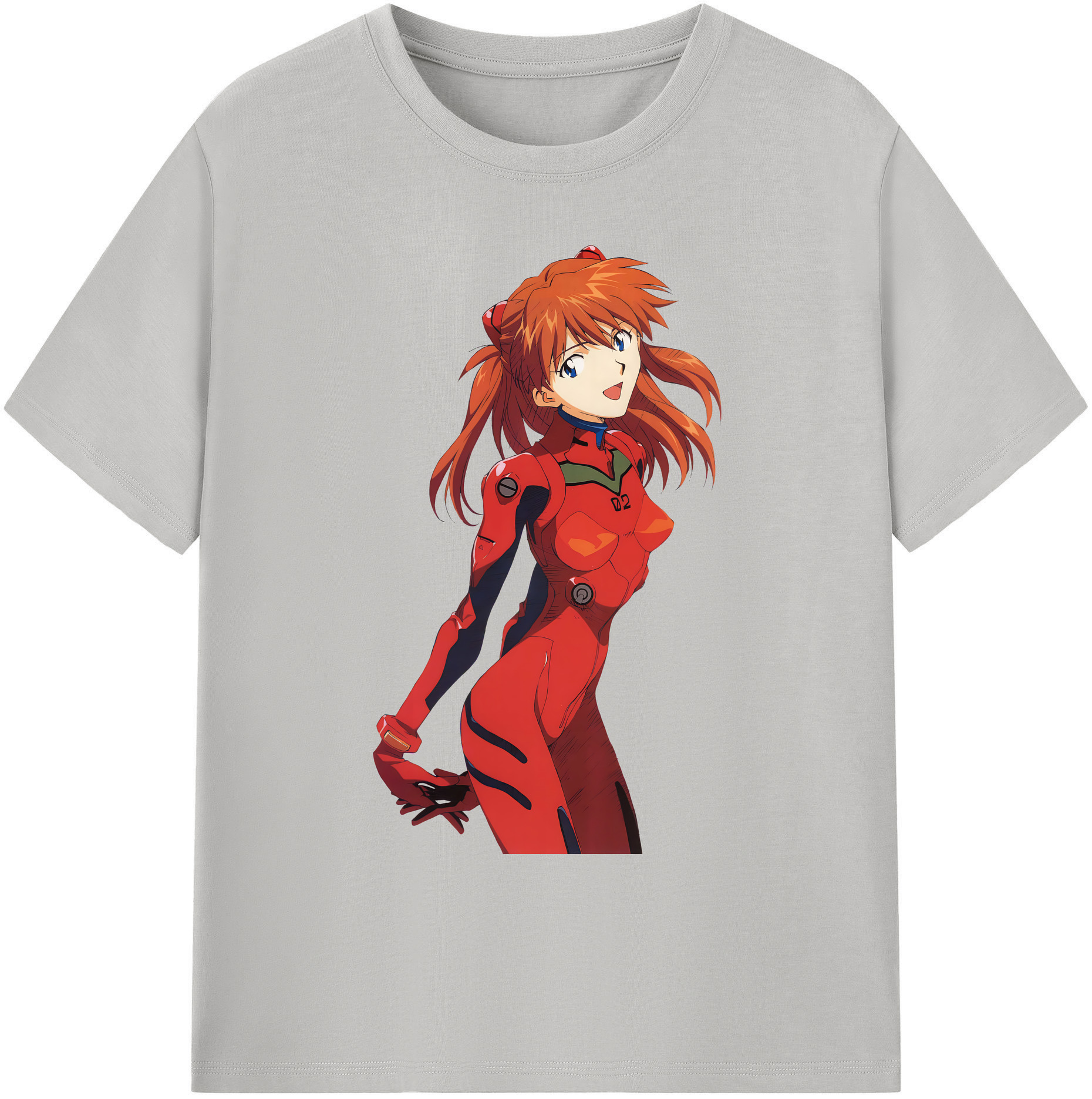 （画像用） EVA 新世紀エヴァンゲリオン 綿100％ メンズ半袖Tシャツ｜肌触りやわらか＆通気性
