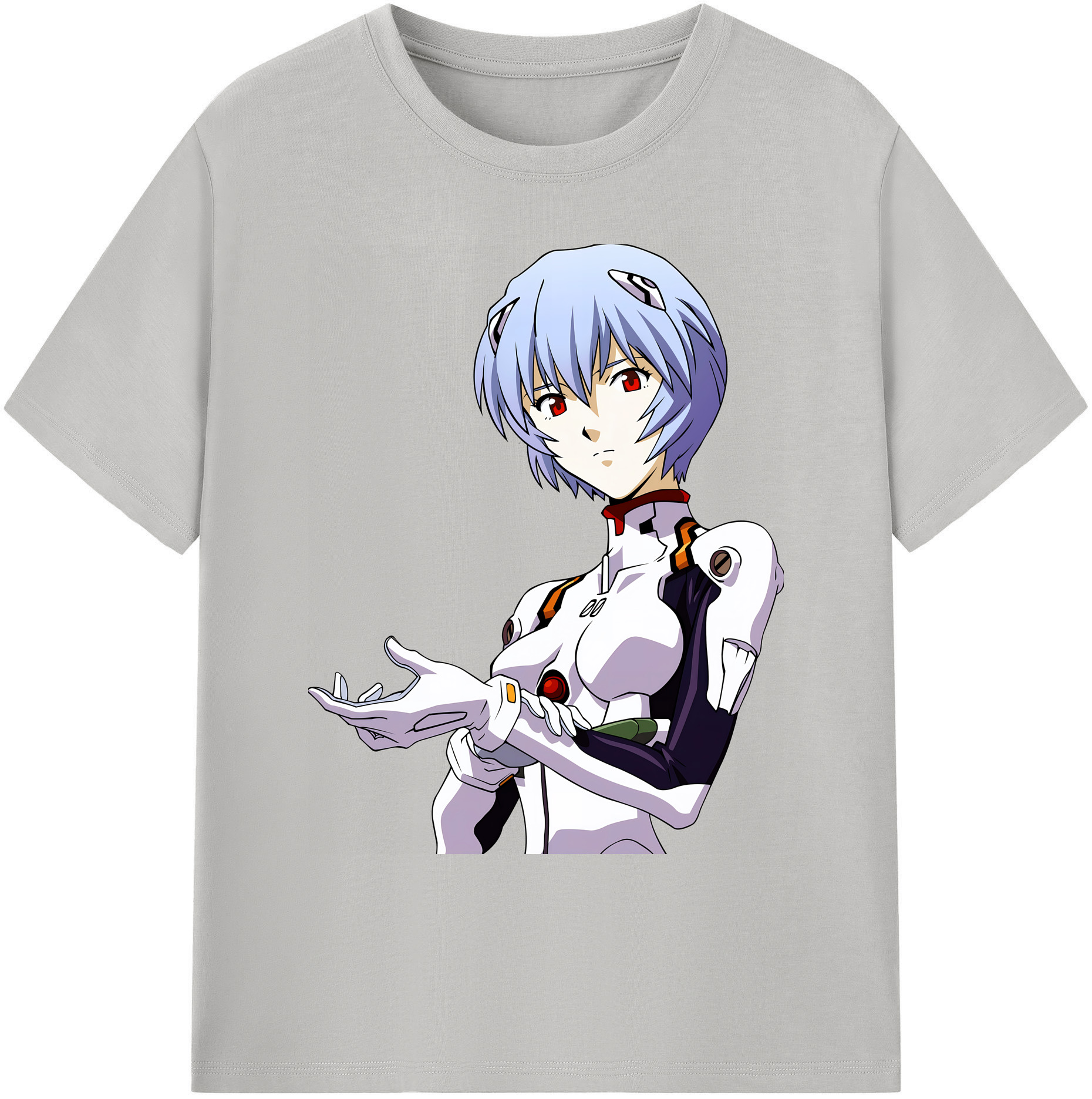 （画像用） EVA 新世紀エヴァンゲリオン 綿100％ メンズ半袖Tシャツ｜肌触りやわらか＆通気性