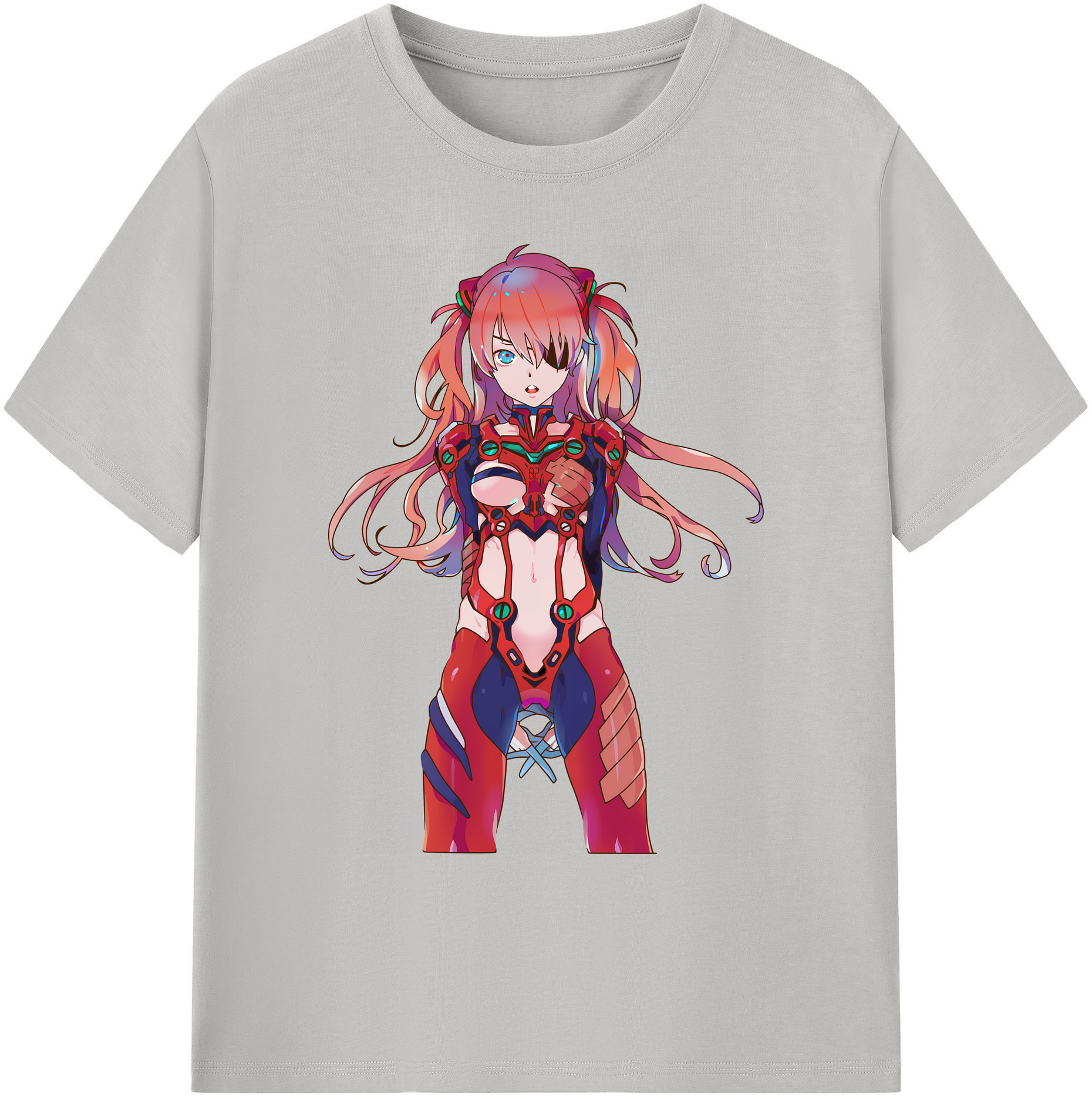 （画像用） EVA 新世紀エヴァンゲリオン 綿100％ メンズ半袖Tシャツ｜肌触りやわらか＆通気性