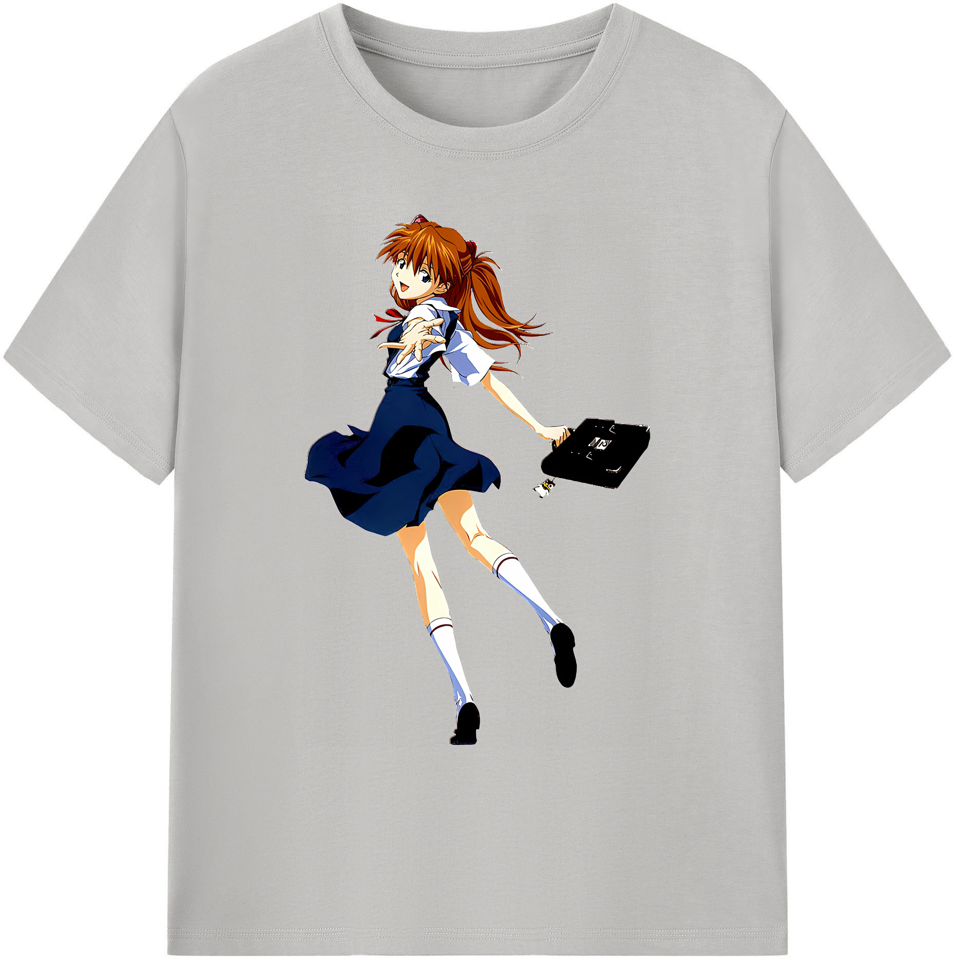 （画像用） EVA 新世紀エヴァンゲリオン 綿100％ メンズ半袖Tシャツ｜肌触りやわらか＆通気性