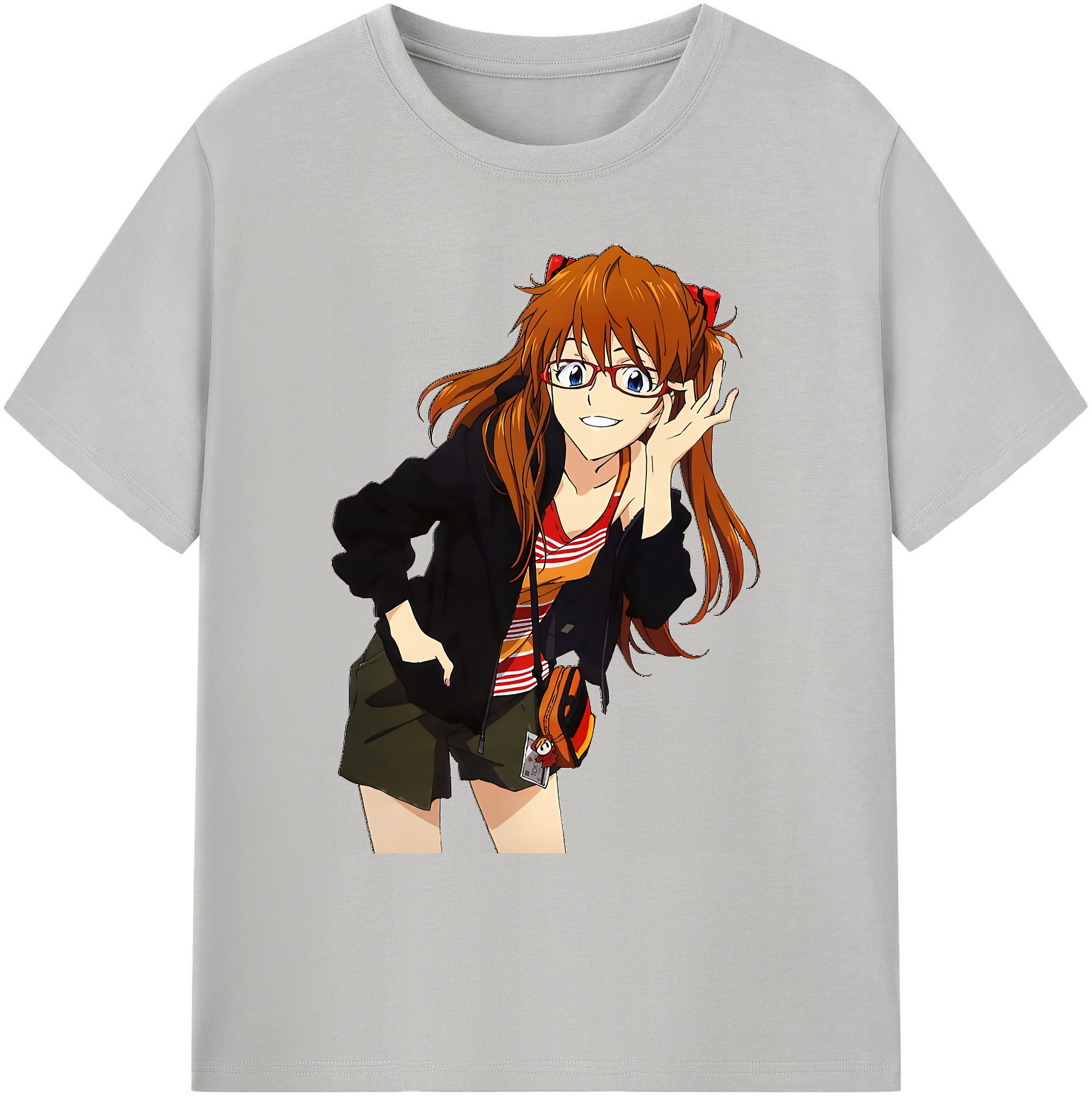 （画像用） EVA 新世紀エヴァンゲリオン 綿100％ メンズ半袖Tシャツ｜肌触りやわらか＆通気性