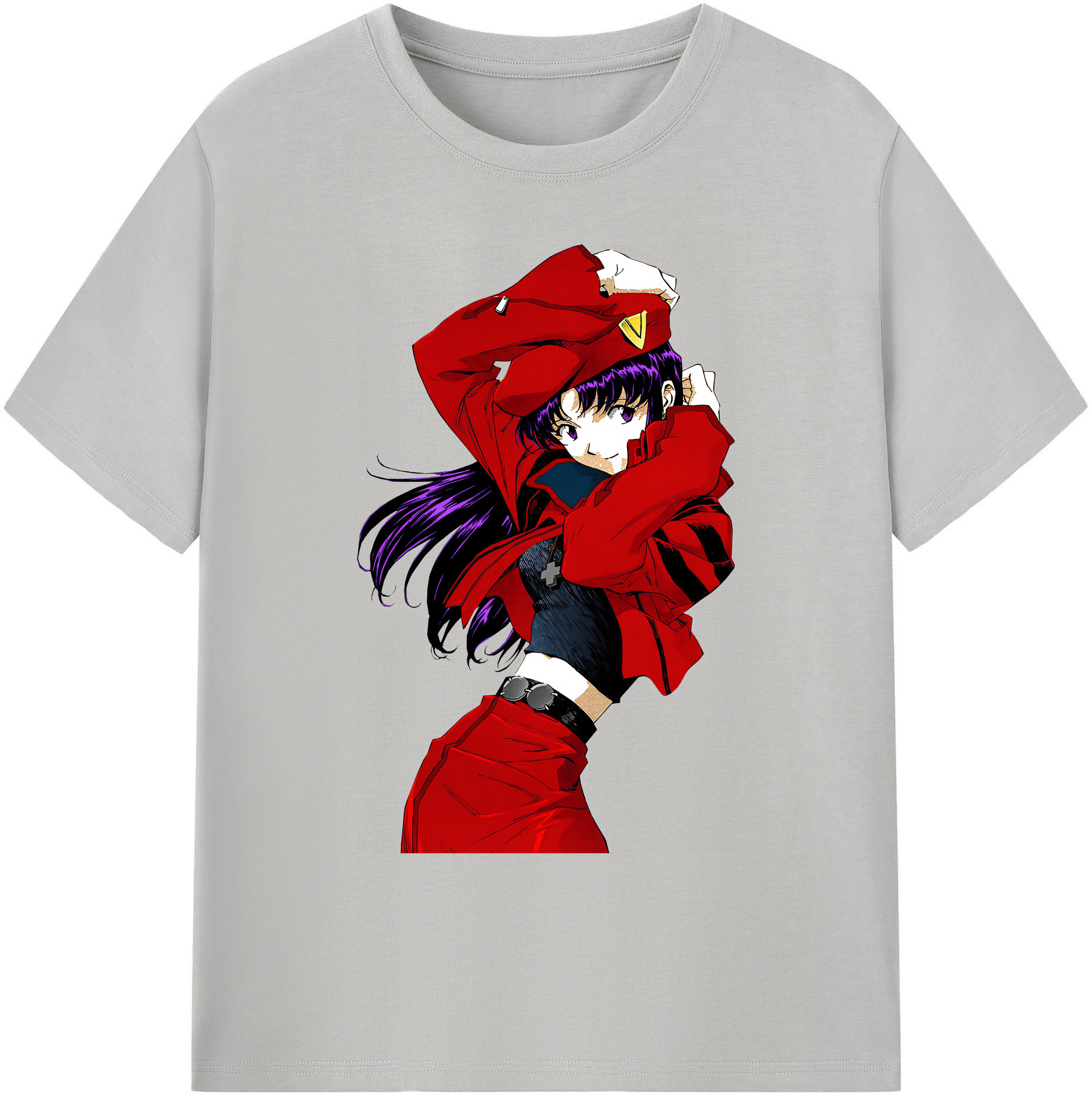 （画像用） EVA 新世紀エヴァンゲリオン 綿100％ メンズ半袖Tシャツ｜肌触りやわらか＆通気性