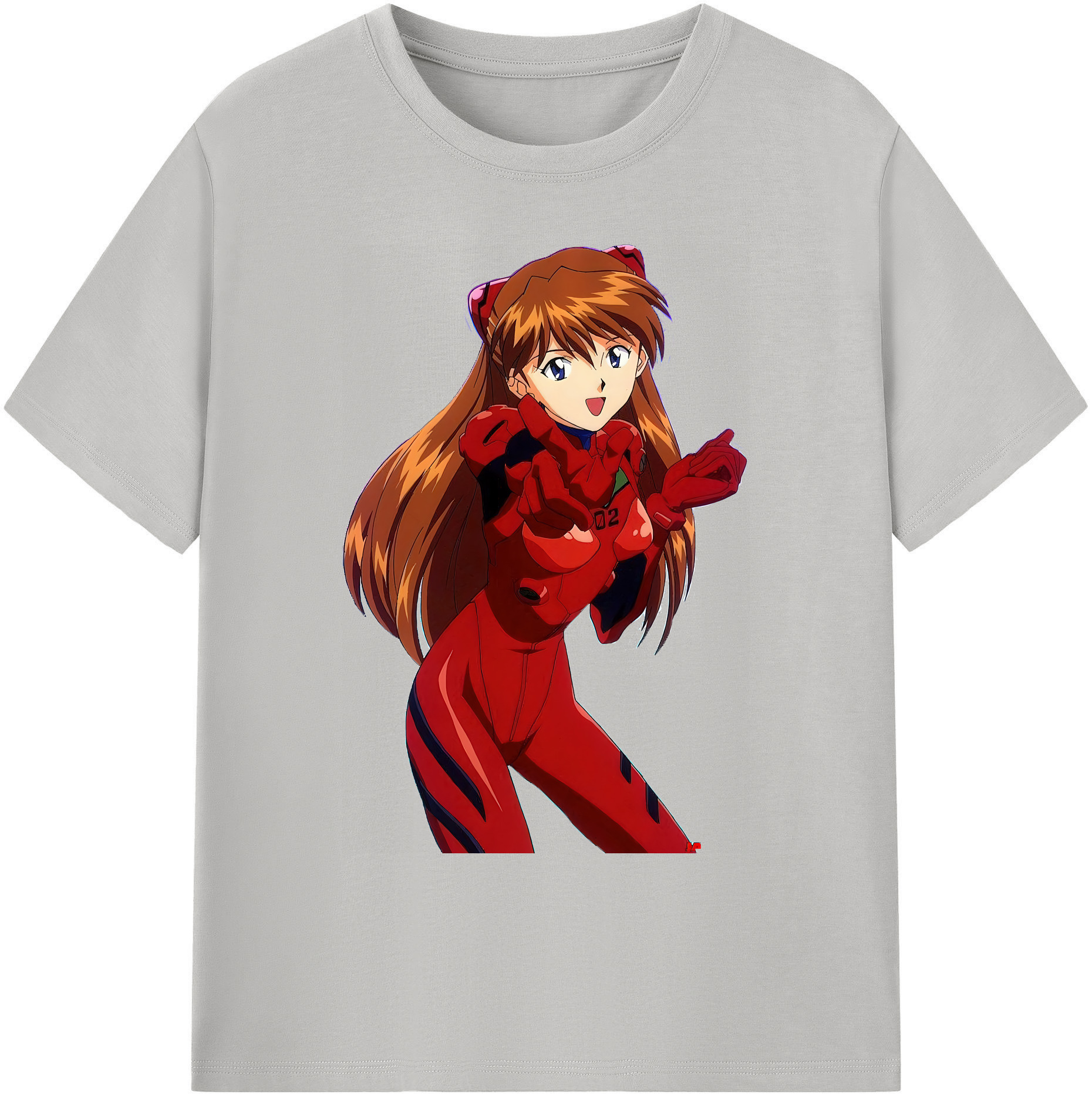 （画像用） EVA 新世紀エヴァンゲリオン 綿100％ メンズ半袖Tシャツ｜肌触りやわらか＆通気性